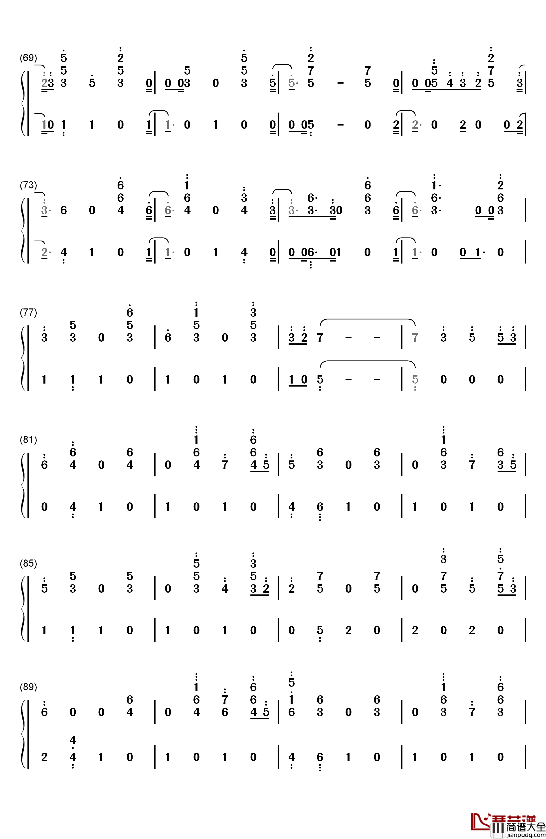Something's_Gotta_Give钢琴简谱_数字双手_Camila_Cabello