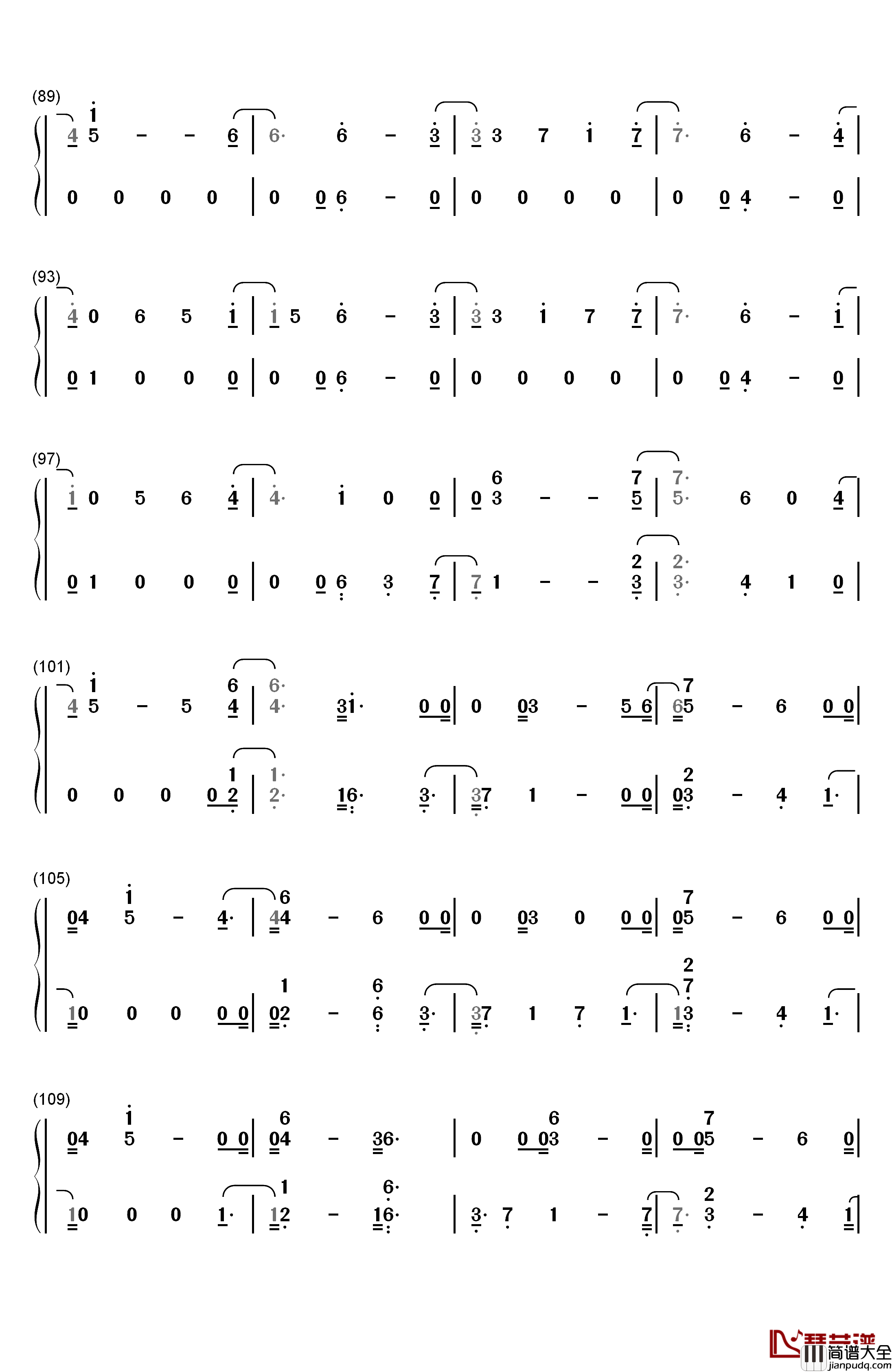Woman_Like_Me钢琴简谱_数字双手_Little_Mix_Nicki_Minaj