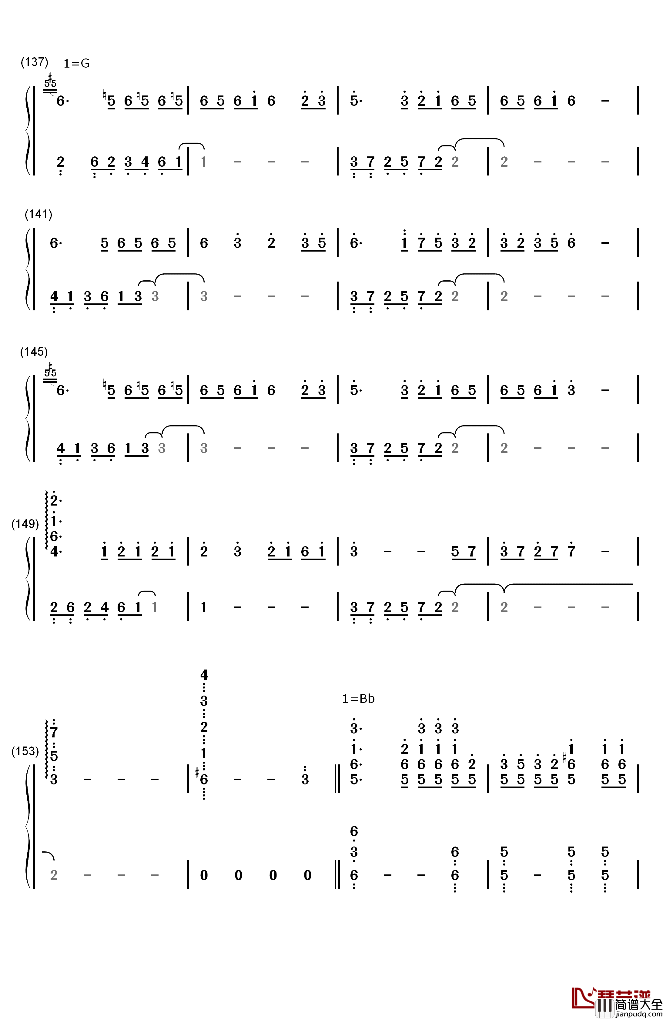 カゲロウデイズ钢琴简谱_数字双手_初音ミク