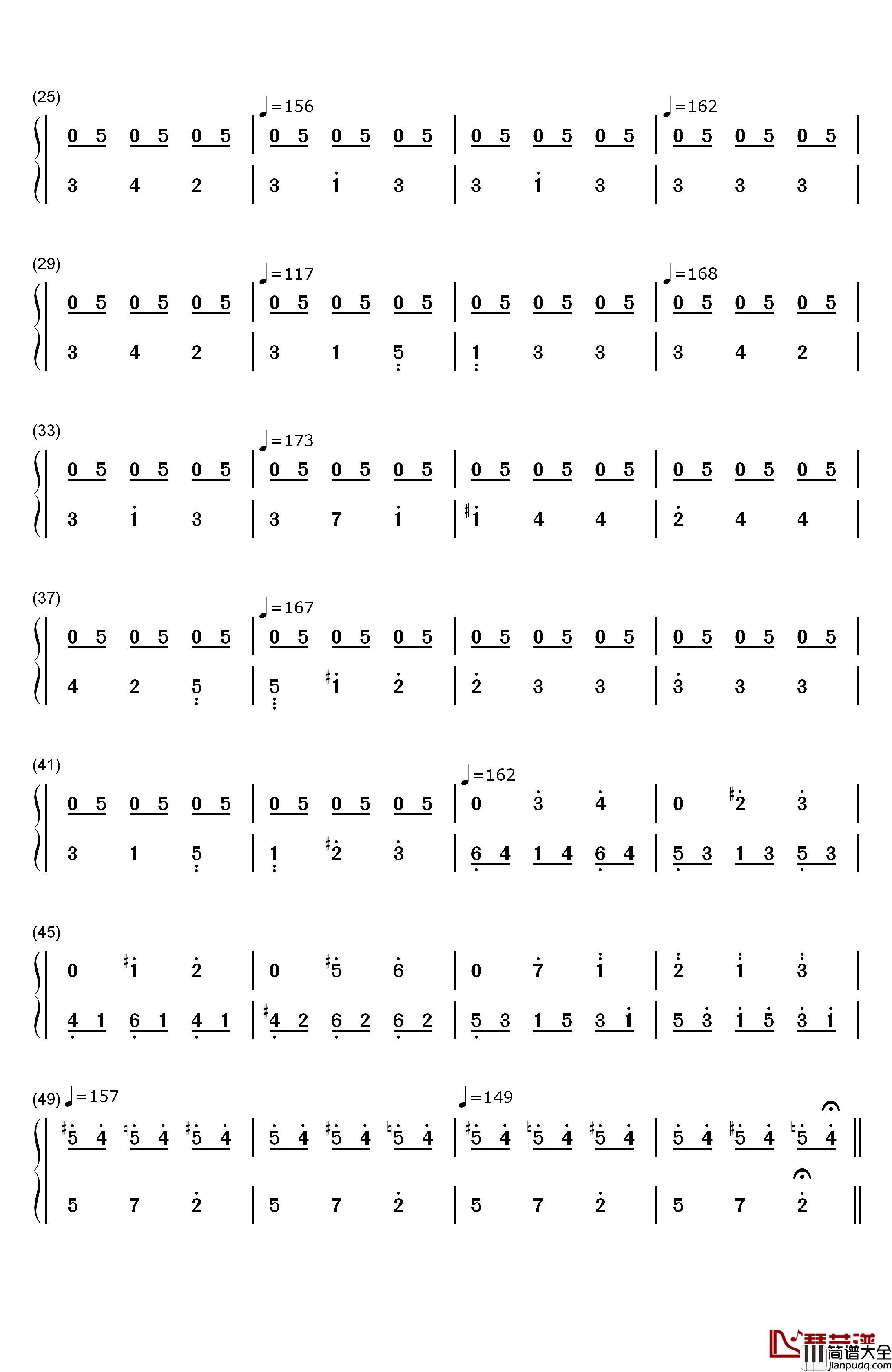 Dawn钢琴简谱_数字双手_达里奥·马里亚内利（Dario_Marianelli）