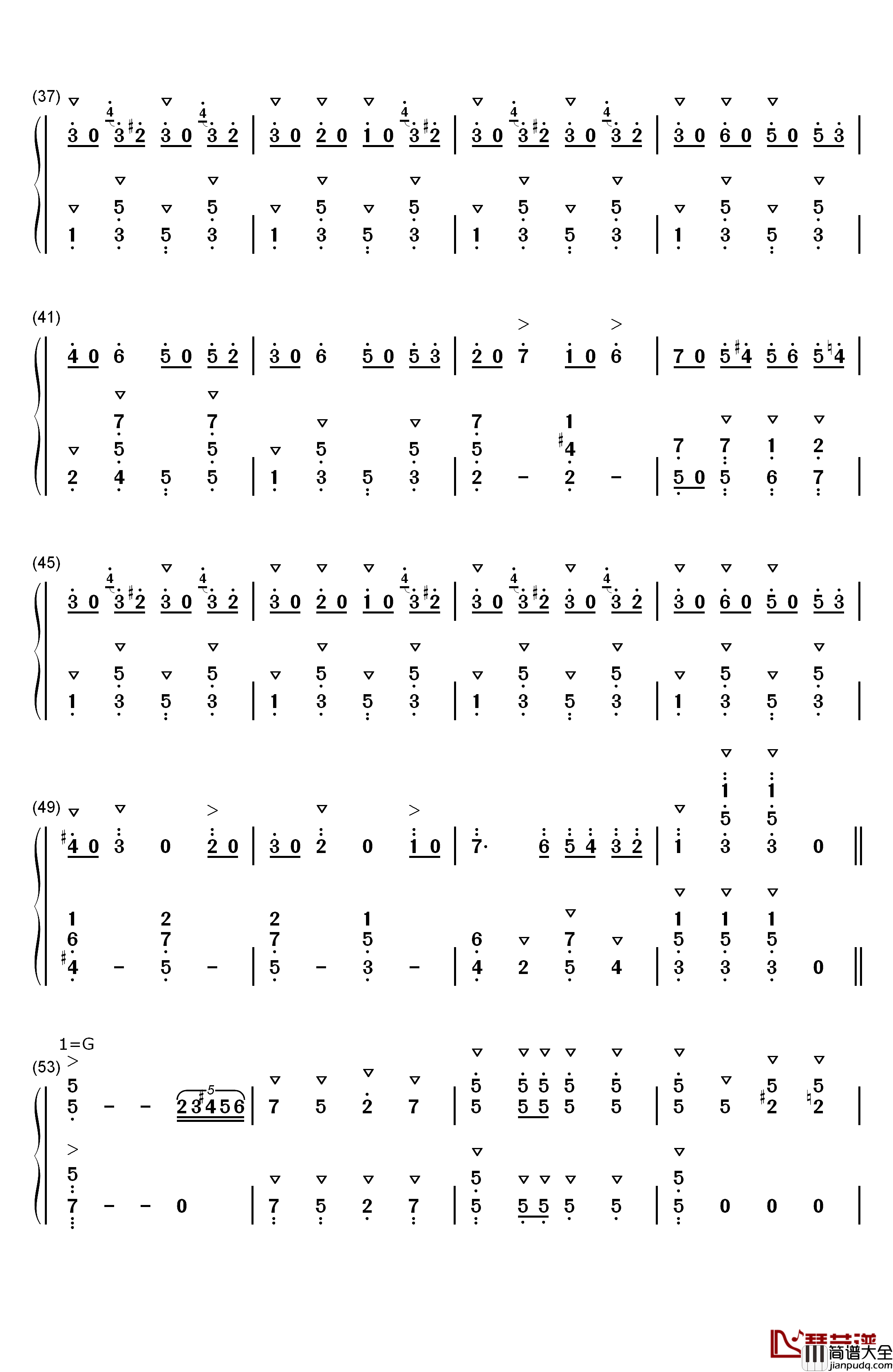 拉德斯基进行曲钢琴简谱_数字双手_约翰·施特劳斯__Johann_Strauss_Sr.