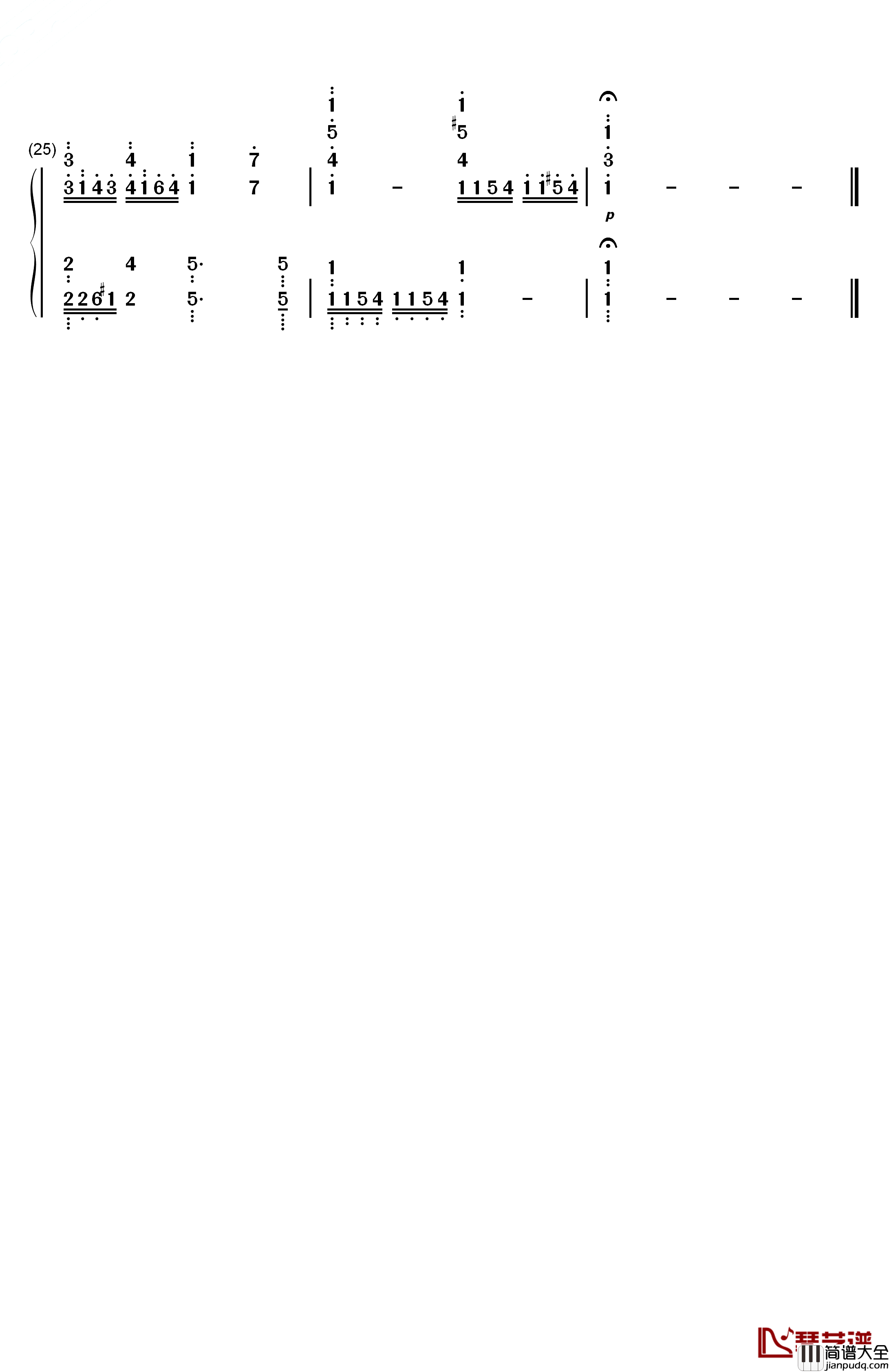 Departures_～あなたにおくるアイの歌～钢琴简谱_数字双手_EGOIST