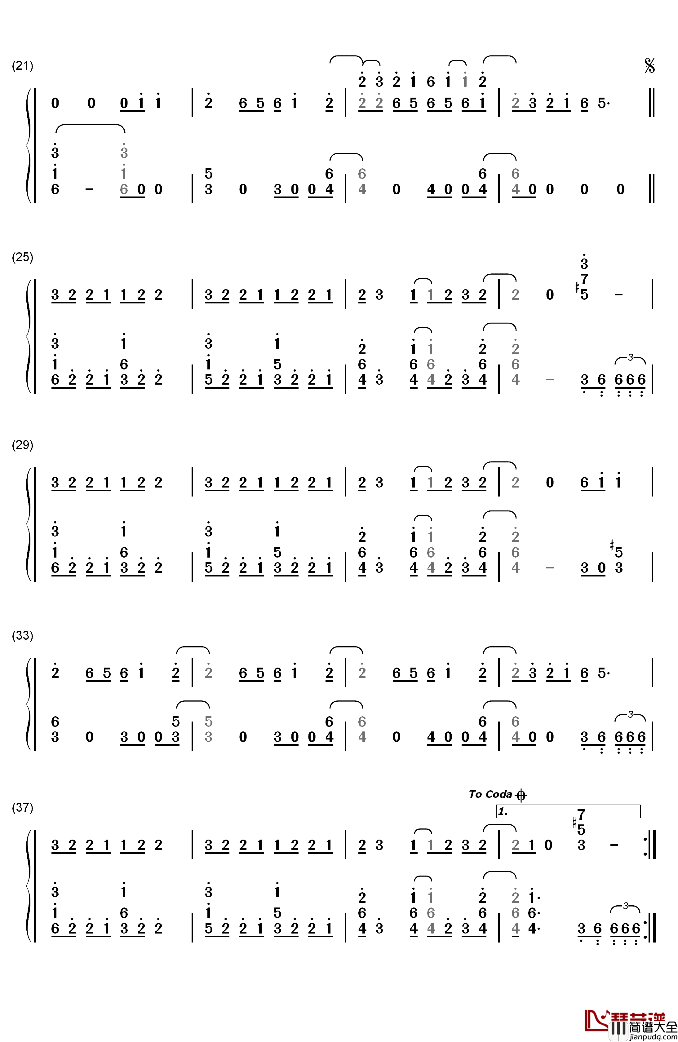 Freak钢琴简谱_数字双手_Lana_Del_Rey