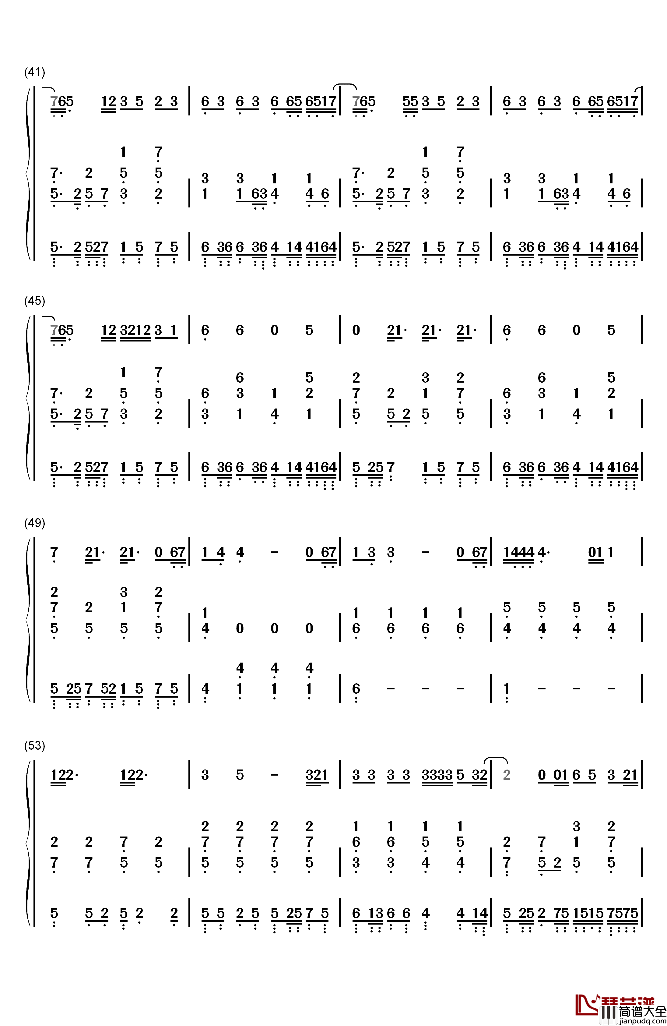 I_knew_you_were_trouble钢琴简谱_数字双手_taylor_swift__泰勒·斯威夫特