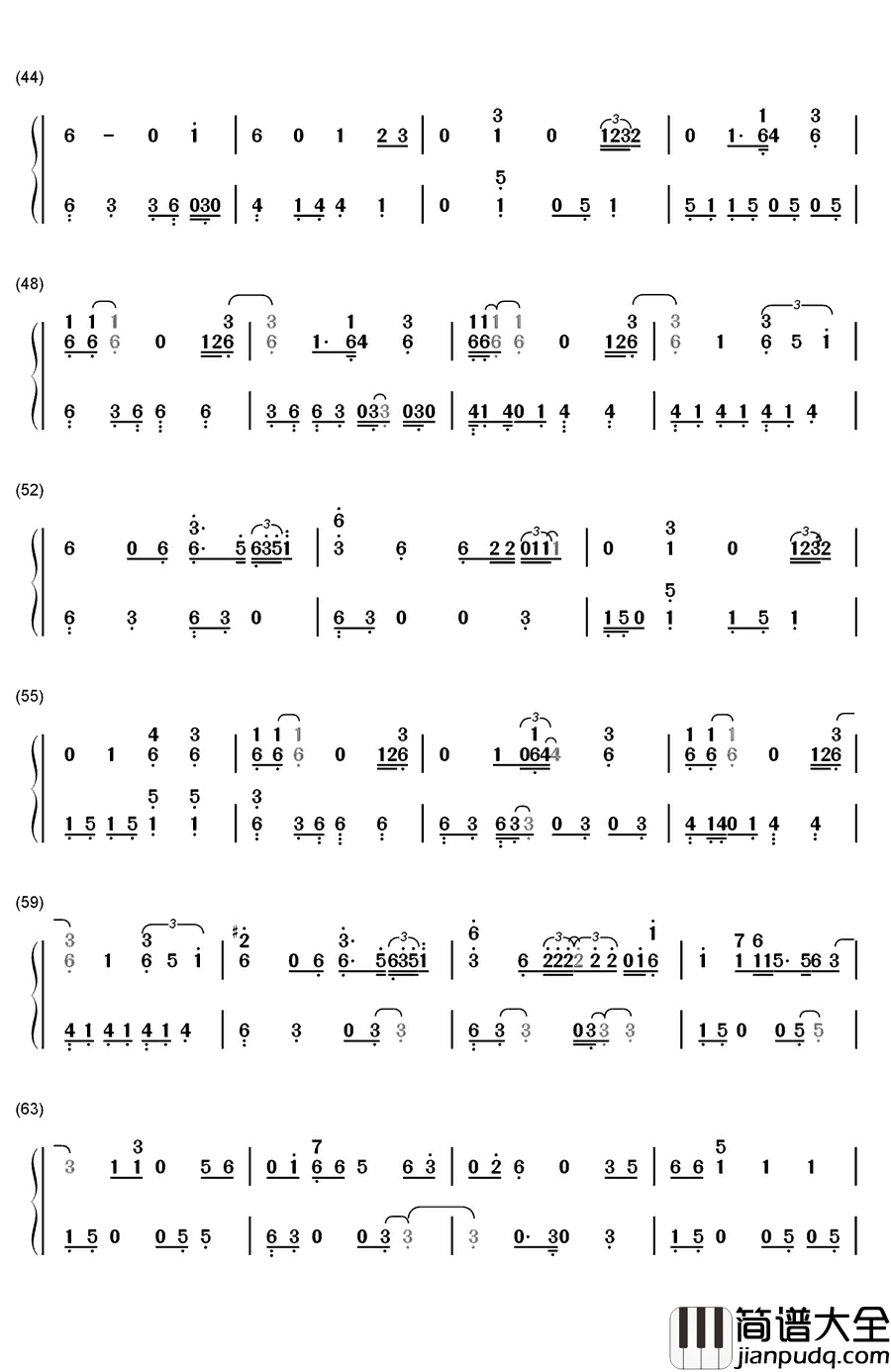 Want_to_Want_Me钢琴简谱_数字双手_Jason_Derulo
