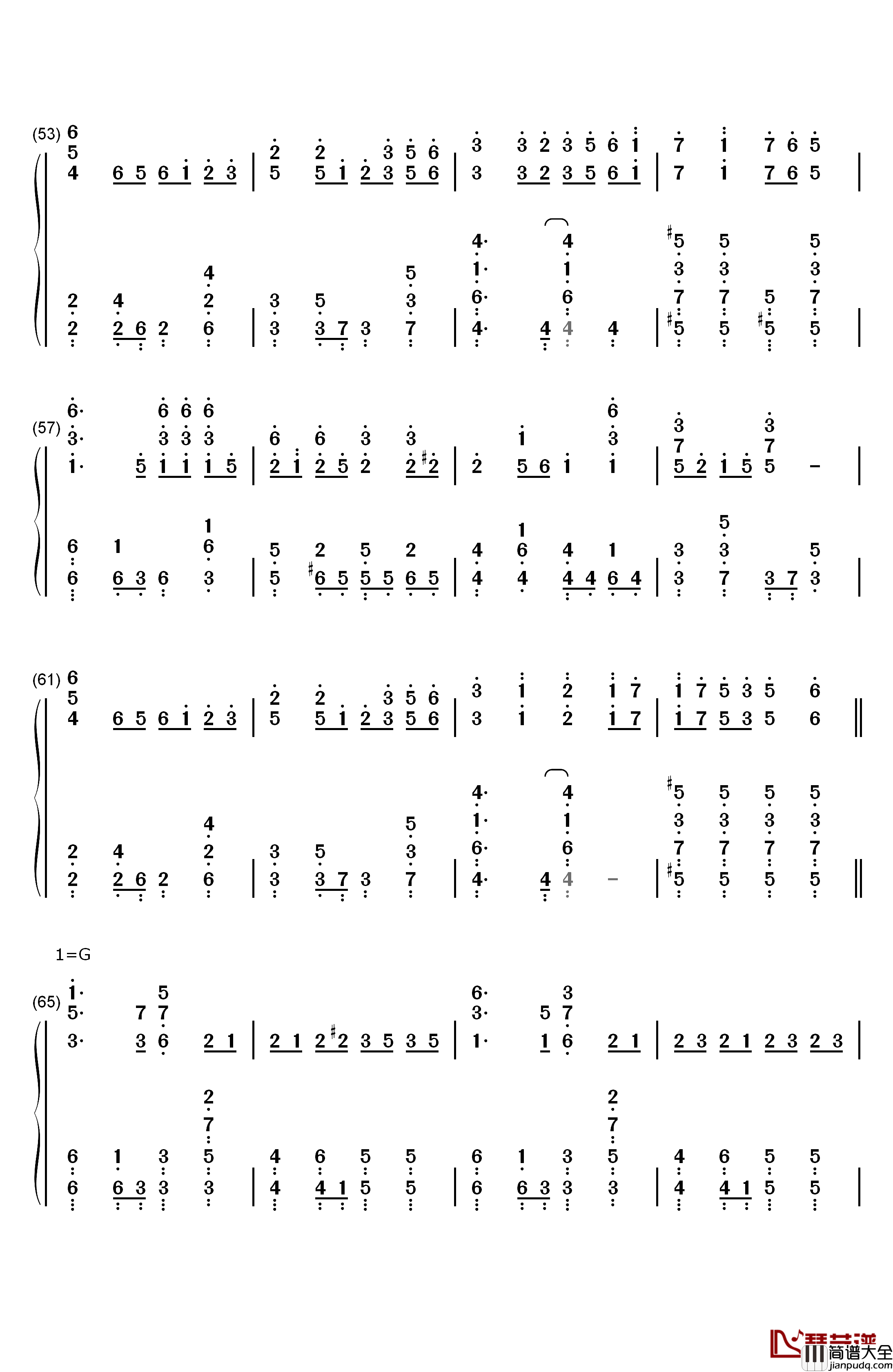 カゲロウデイズ钢琴简谱_数字双手_初音ミク