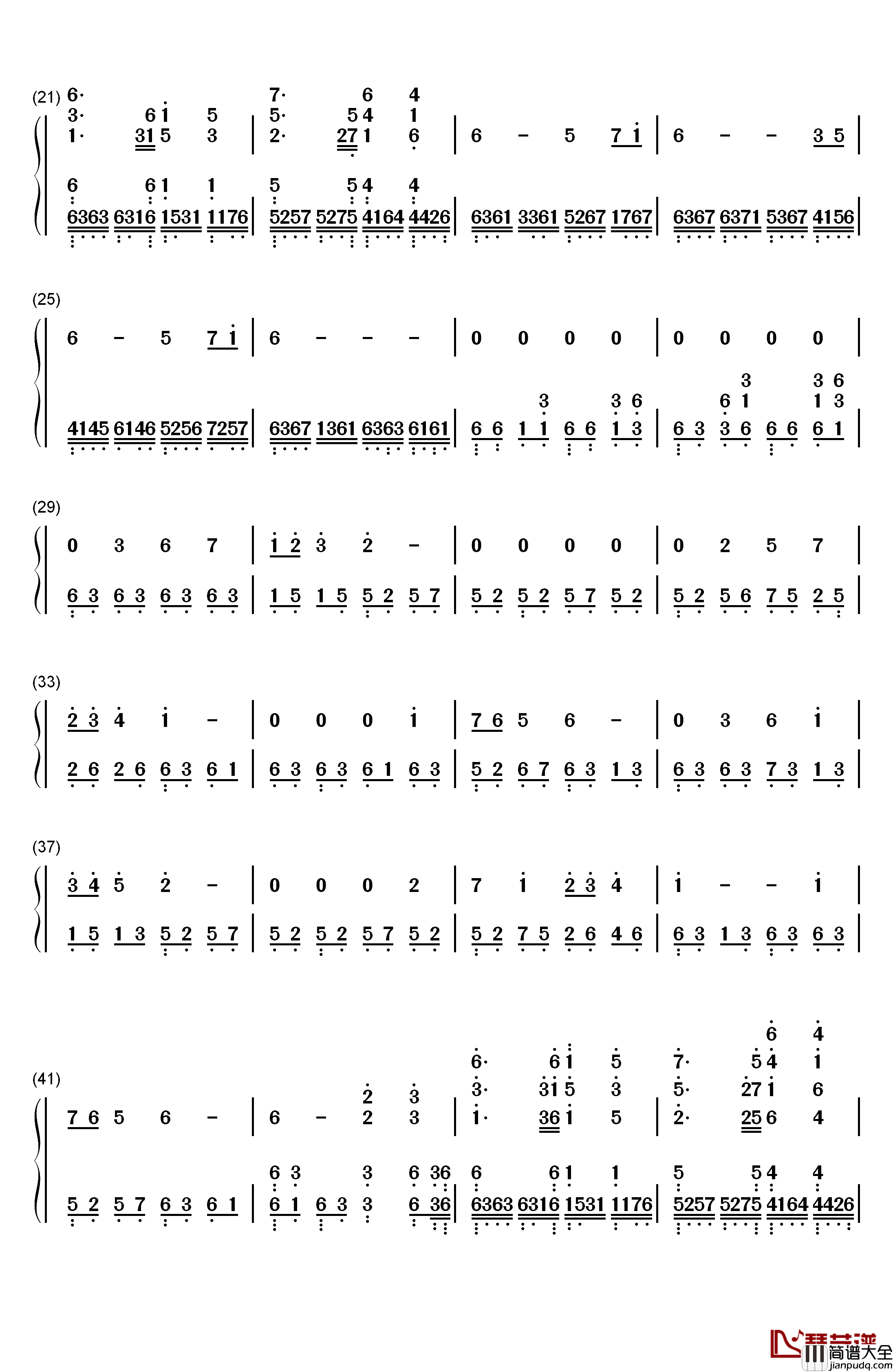 Arrival_To_Earth钢琴简谱_数字双手_Steve_Jablonsky