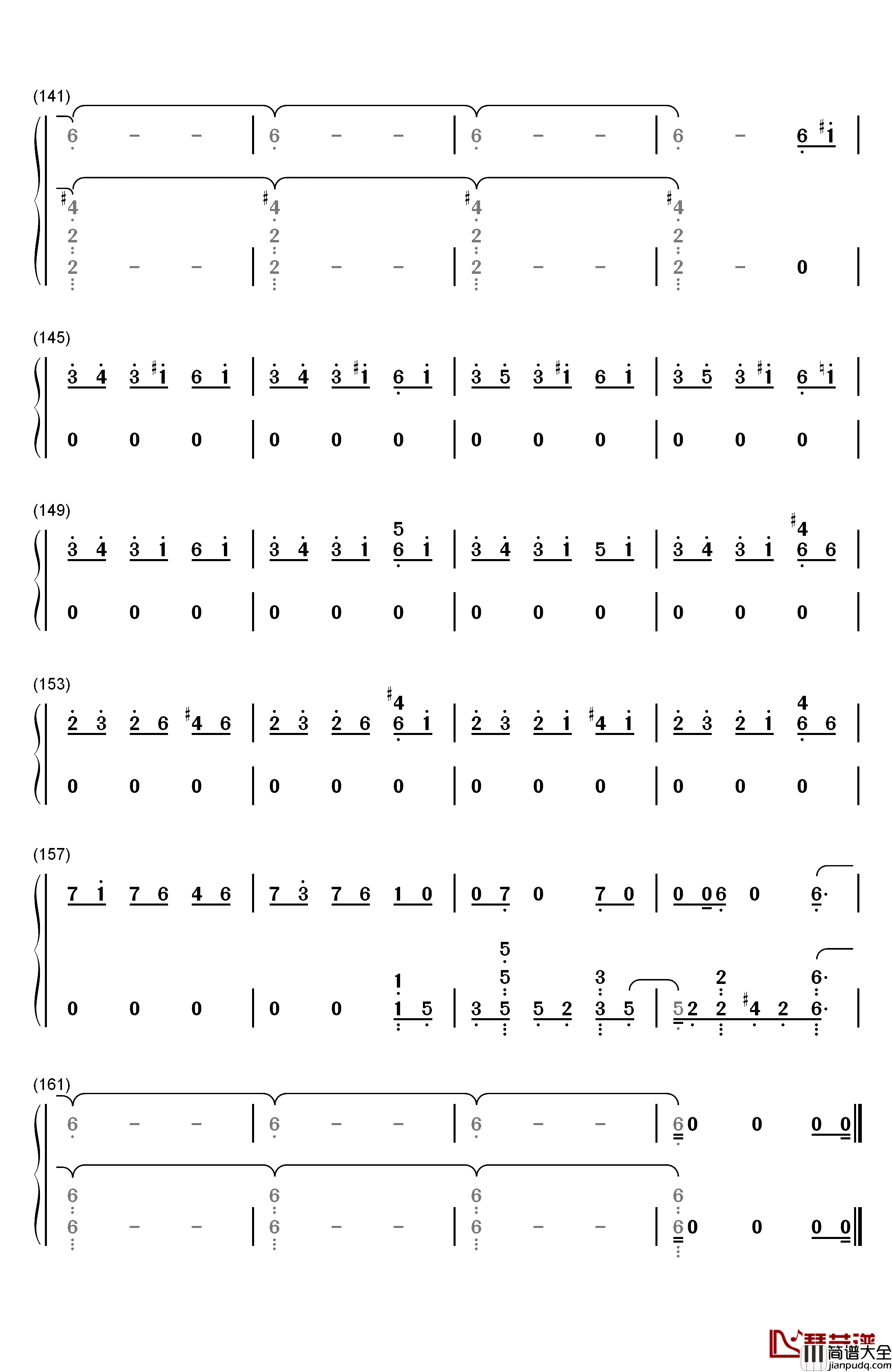 One_Strange_Rock钢琴简谱_数字双手_Zedd