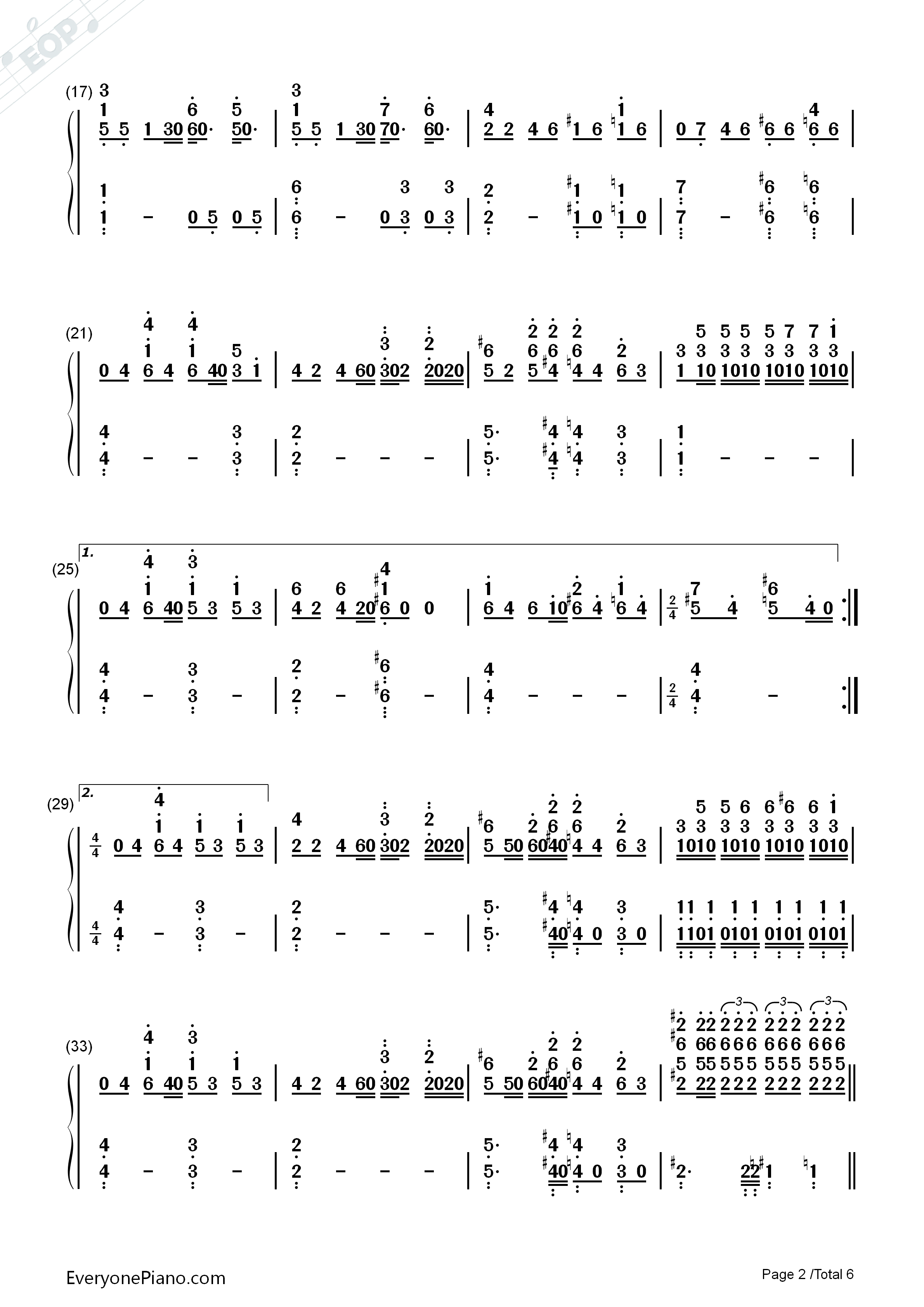 Bohemian_Rhapsody钢琴简谱_Queen演唱