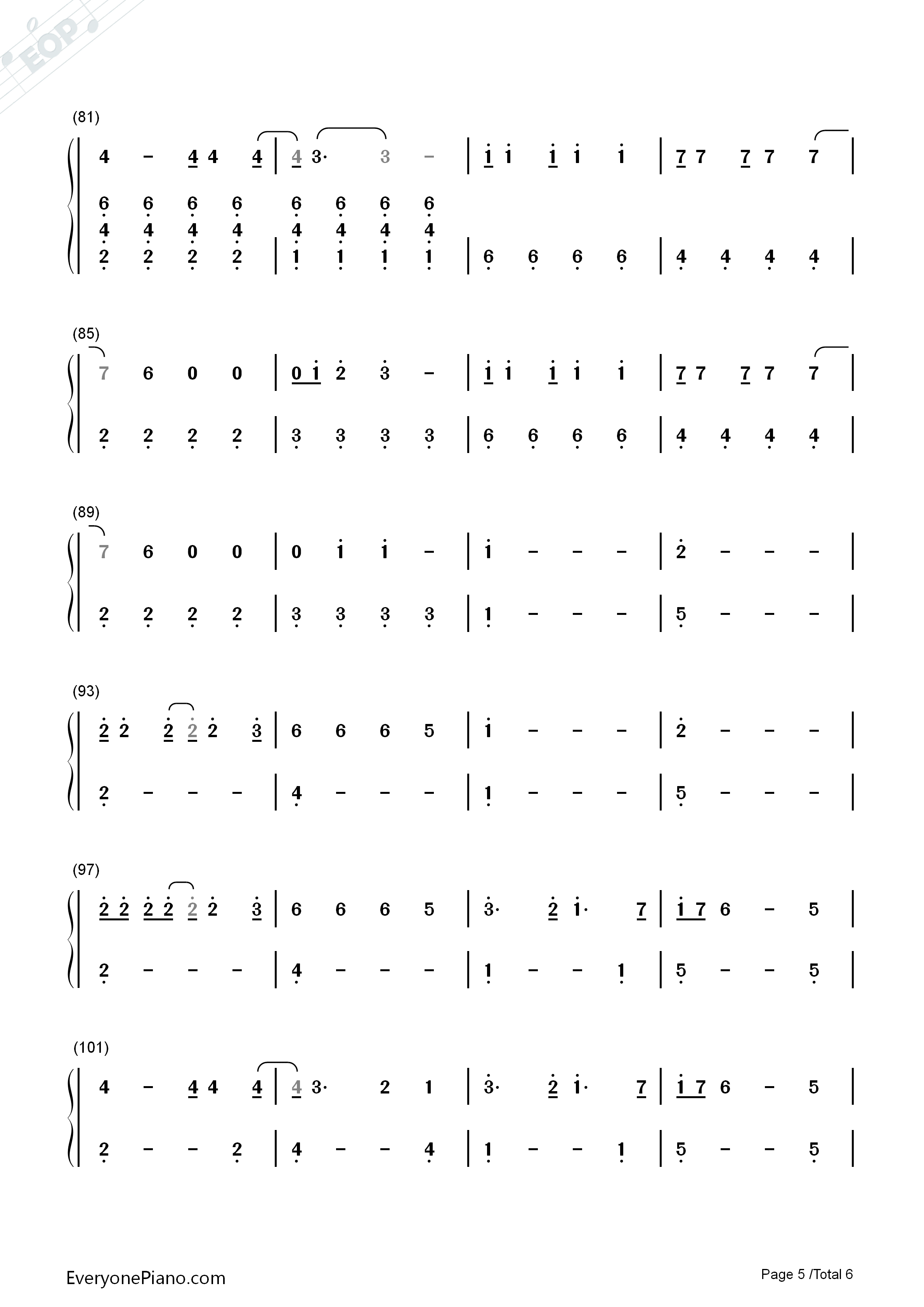 I_Know_Places钢琴简谱_Taylor_Swift演唱