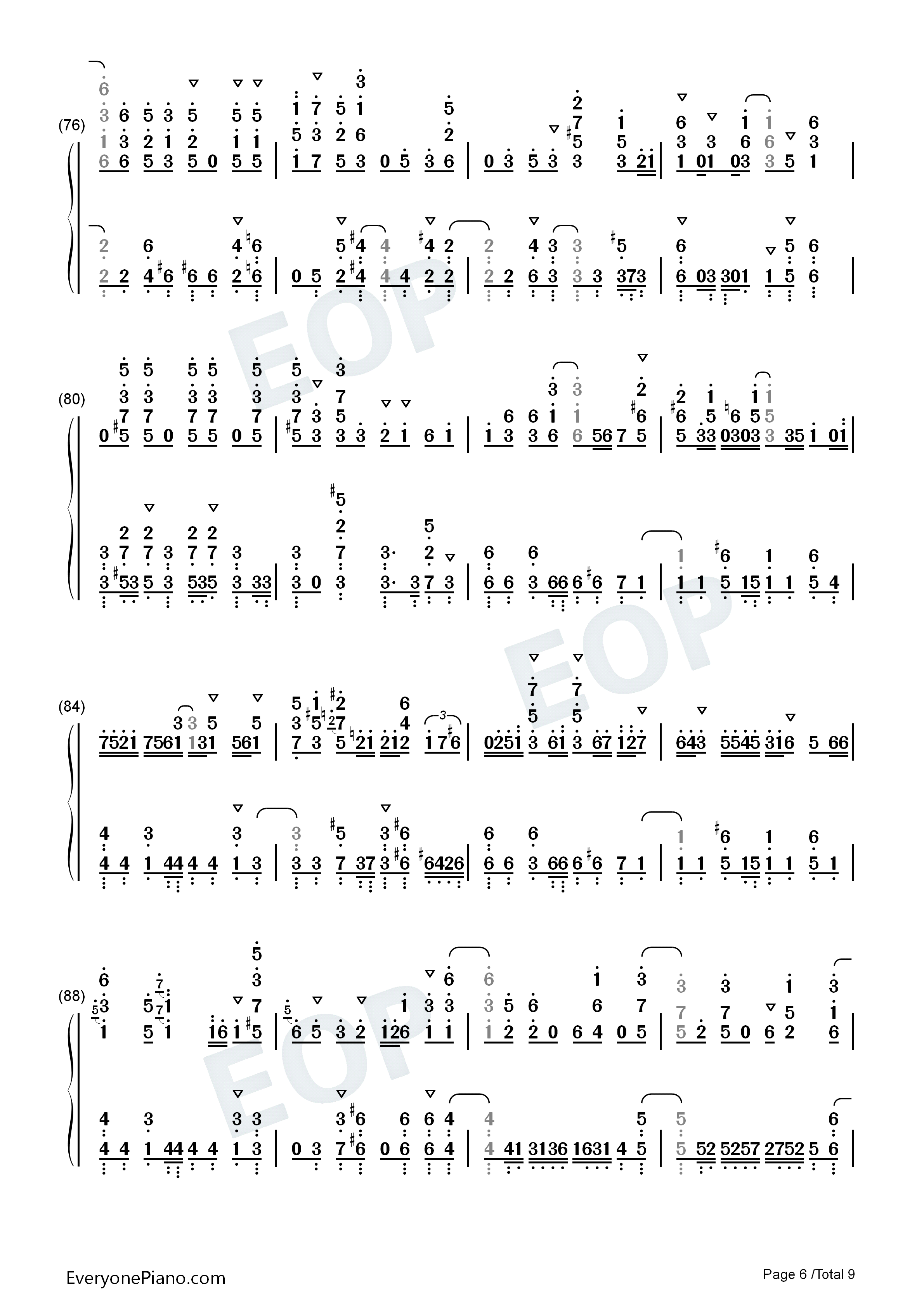 GIRI_GIRI钢琴简谱_铃木雅之_すぅ演唱