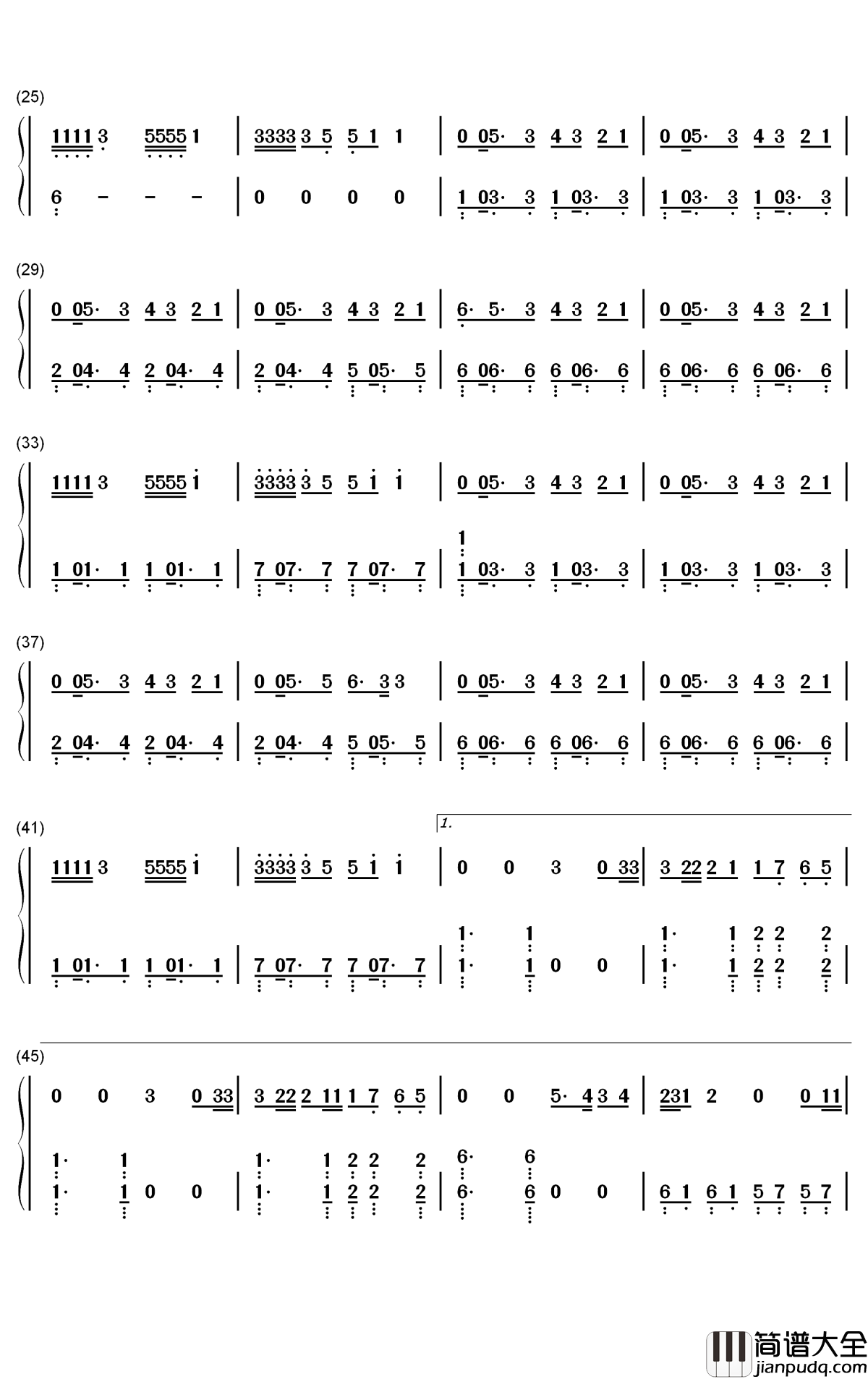 Unbelievable钢琴简谱_数字双手_Why_Don't_We