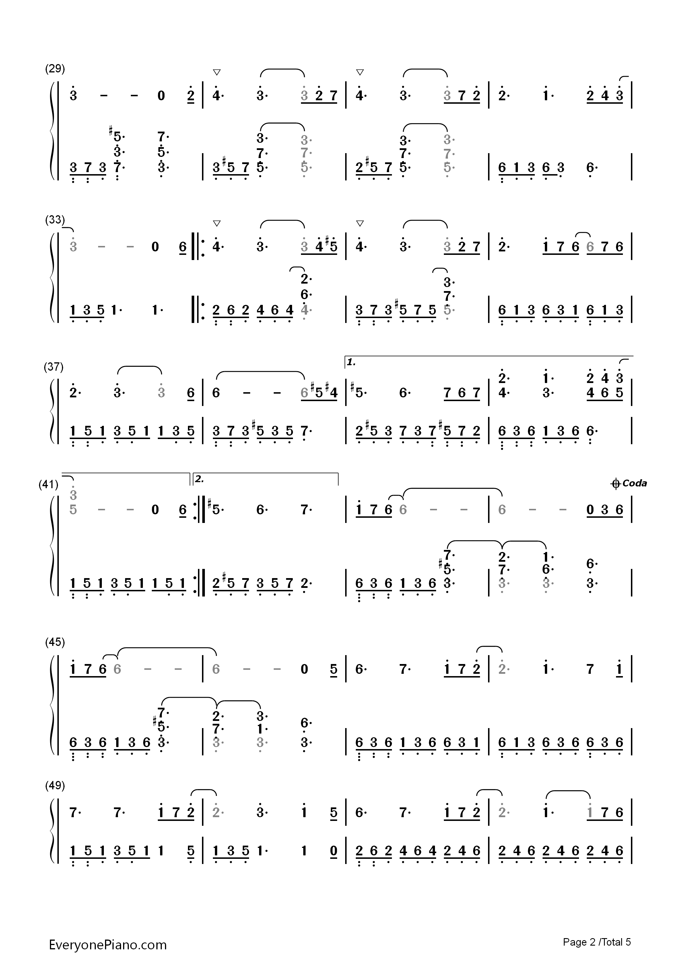 Felitsa（费丽萨）钢琴简谱_雅尼演唱