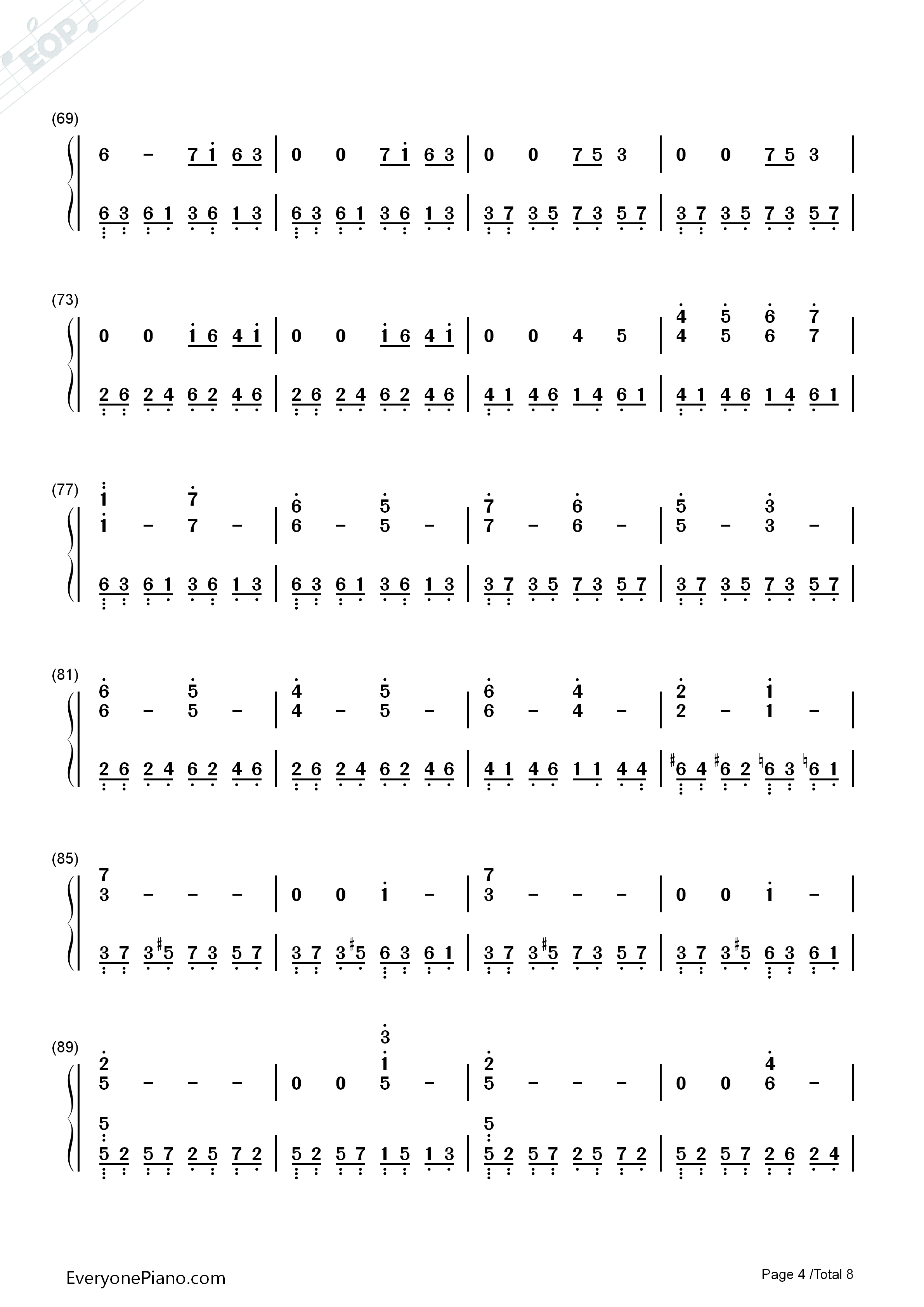 Star_Sky钢琴简谱_Two_Steps_from_Hell演唱