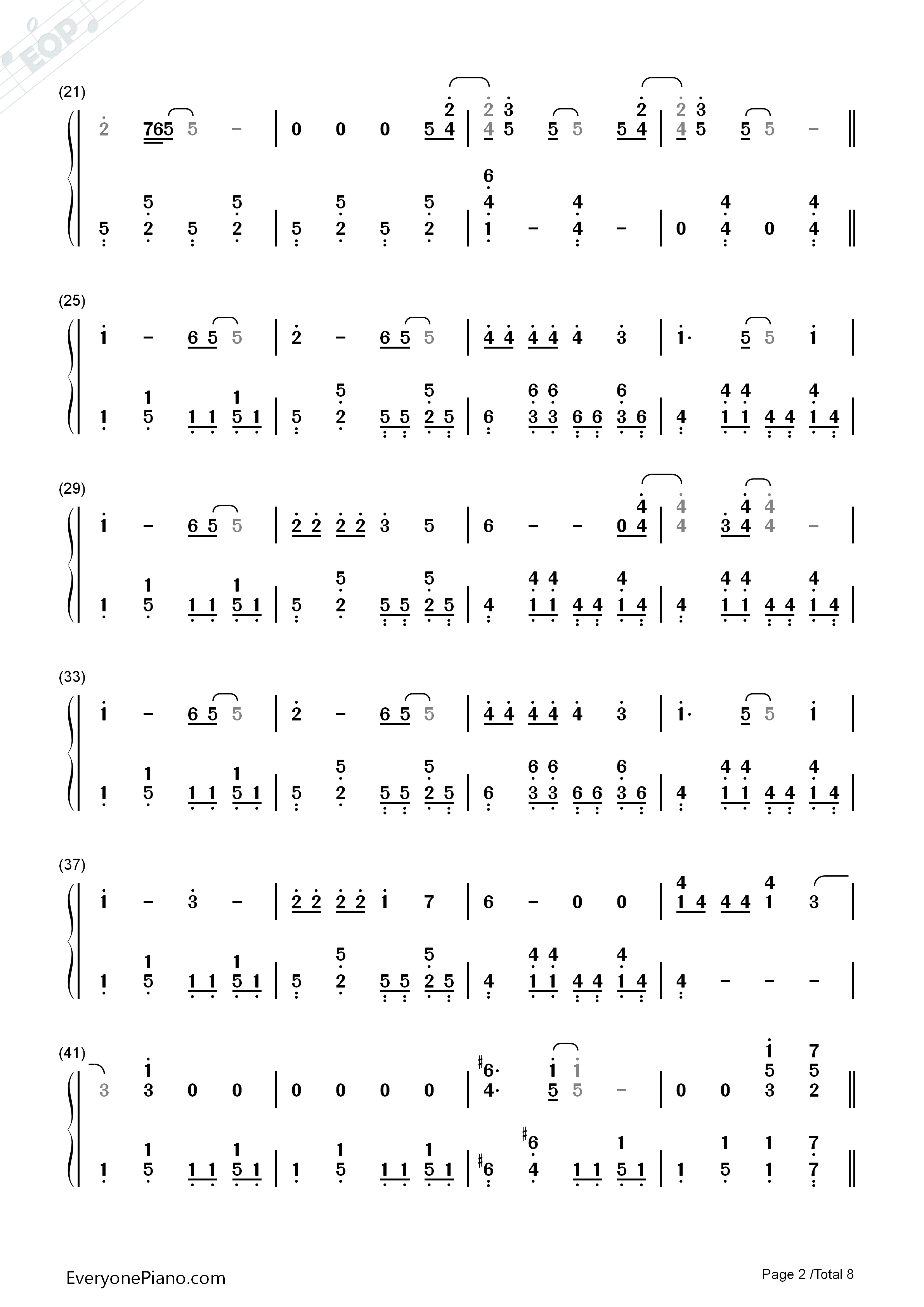 Mean钢琴简谱_Taylor_Swift演唱