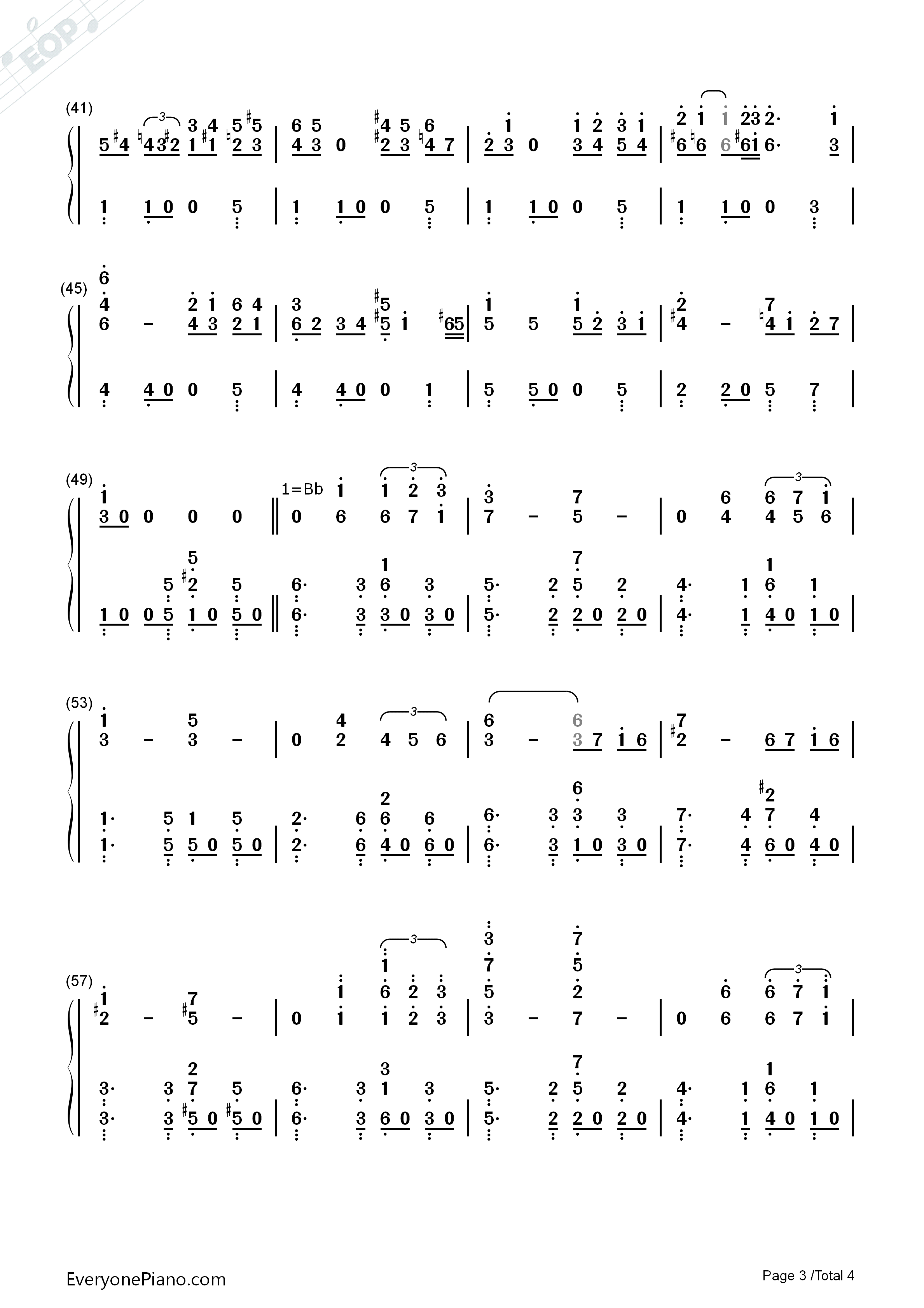 Por_Una_Cabeza钢琴简谱_Thomas_Newman__汤玛斯_纽曼演唱