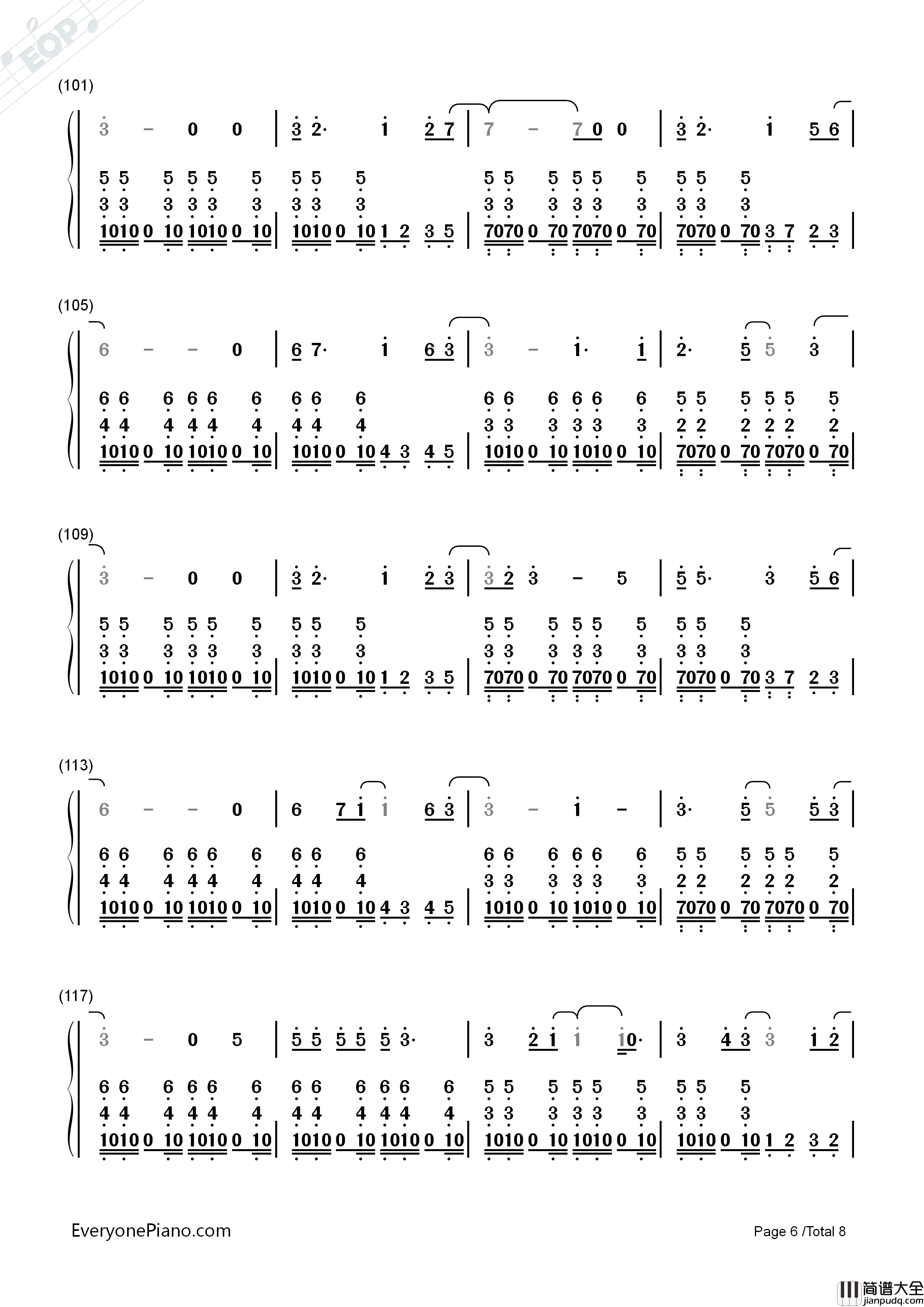 I_Remember_You钢琴简谱_Tom_Chaplin演唱