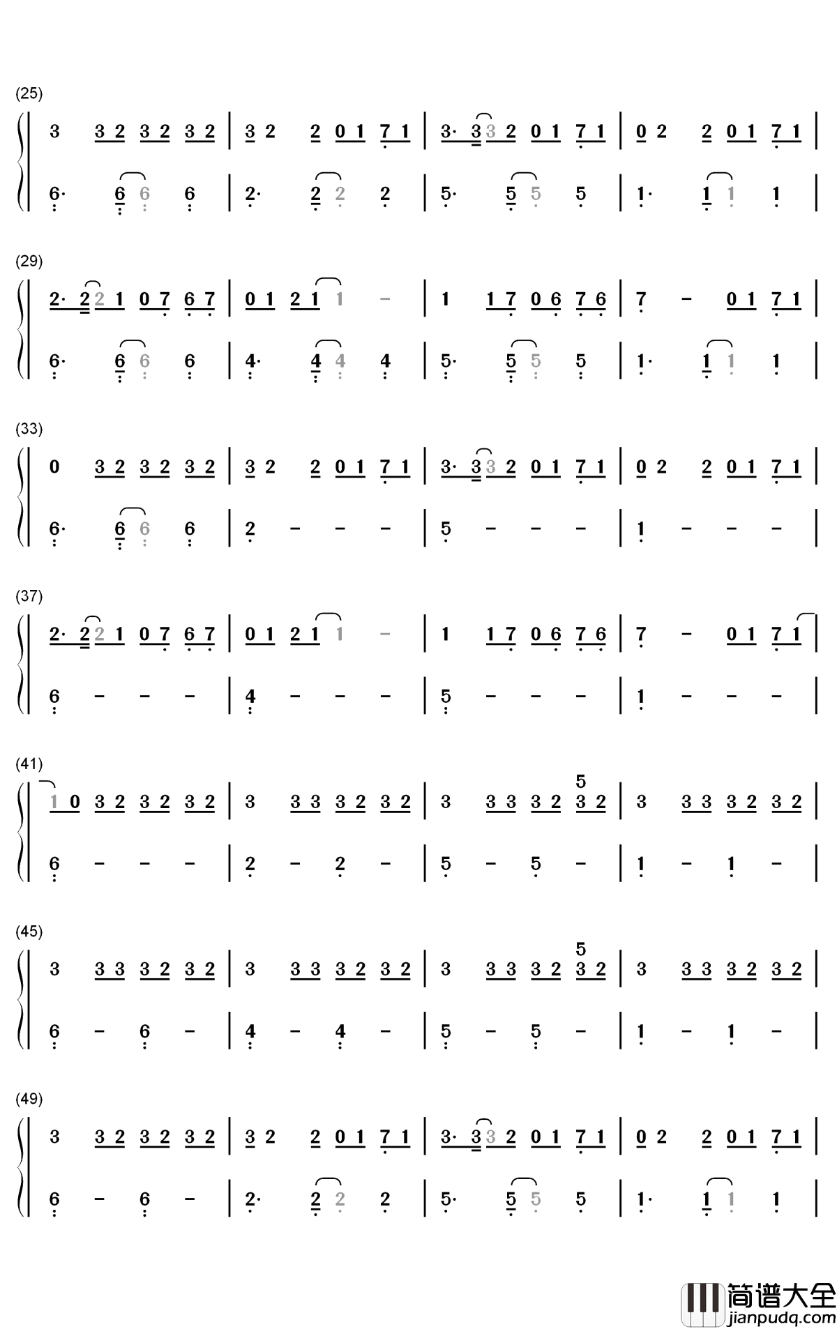 Ily_I_Love_You_Baby钢琴简谱_数字双手_Surf_Mesa_Emilee_Flood