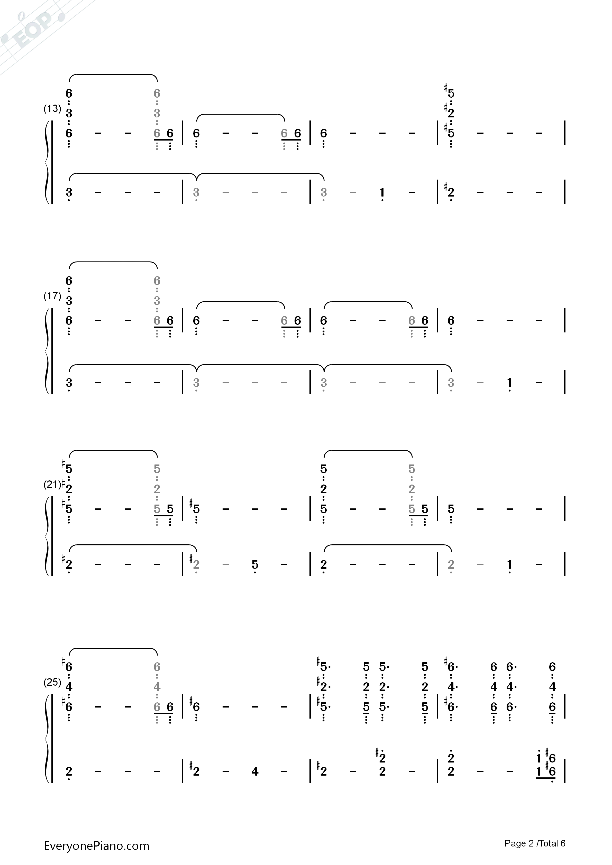 辐射4主题曲钢琴简谱_Inon_Zur演唱