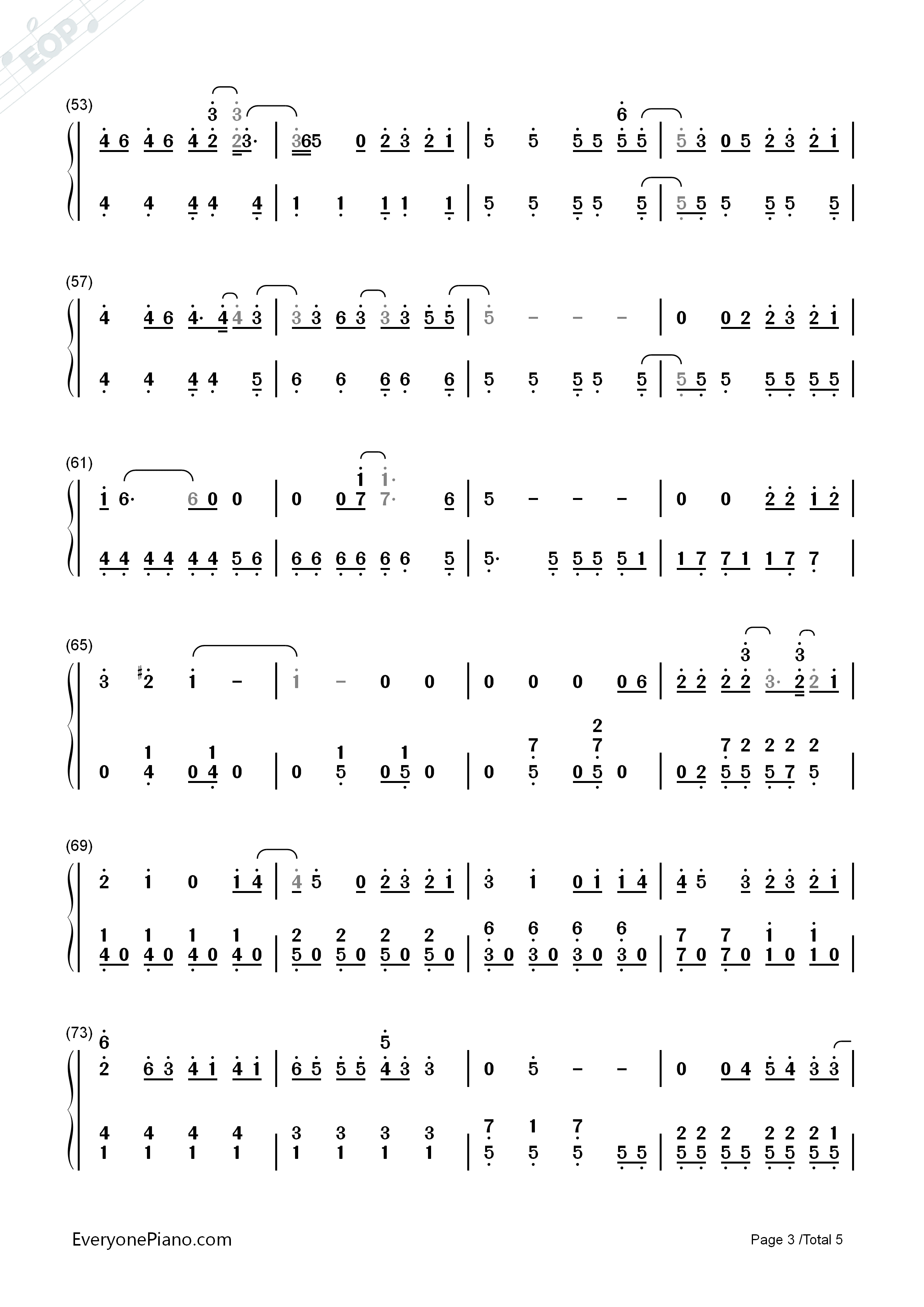 Red钢琴简谱_Taylor_Swift演唱