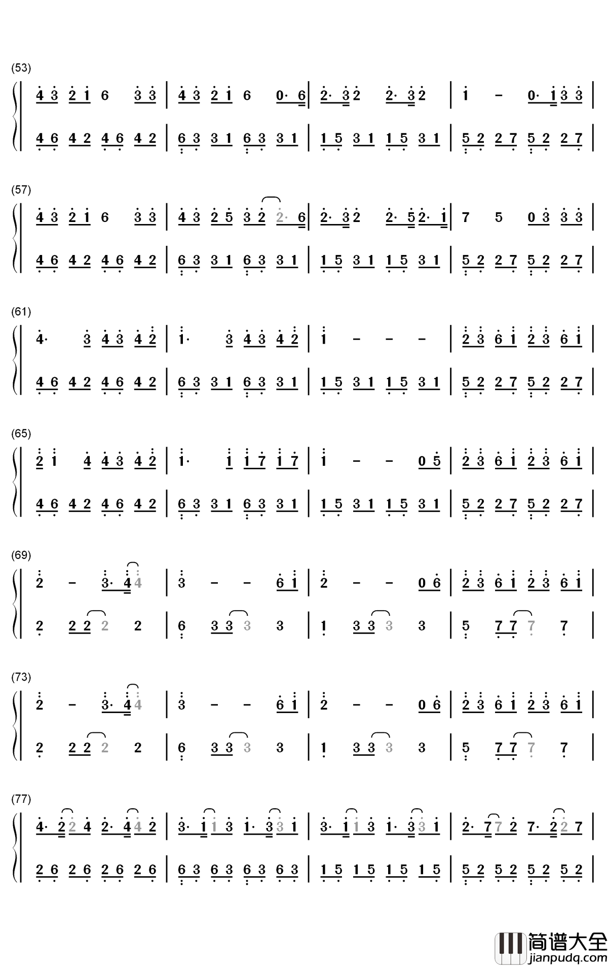 In_Your_Eyes钢琴简谱_数字双手_Robin_Schulz_Alida
