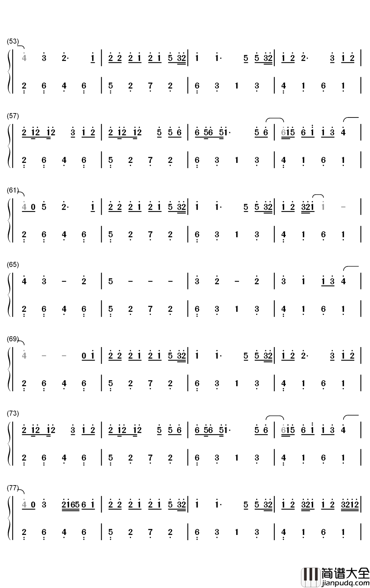 In_Your_Eyes钢琴简谱_数字双手_The_Weeknd