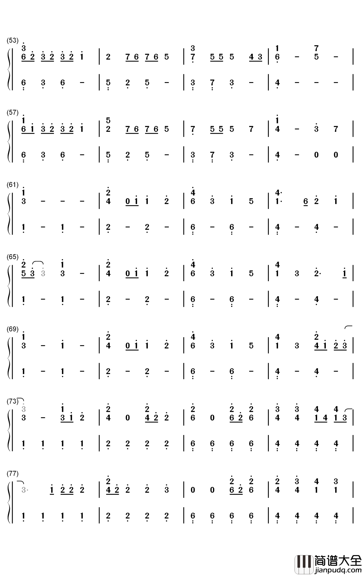 My_Tears_Ricochet钢琴简谱_数字双手_Taylor_Swift