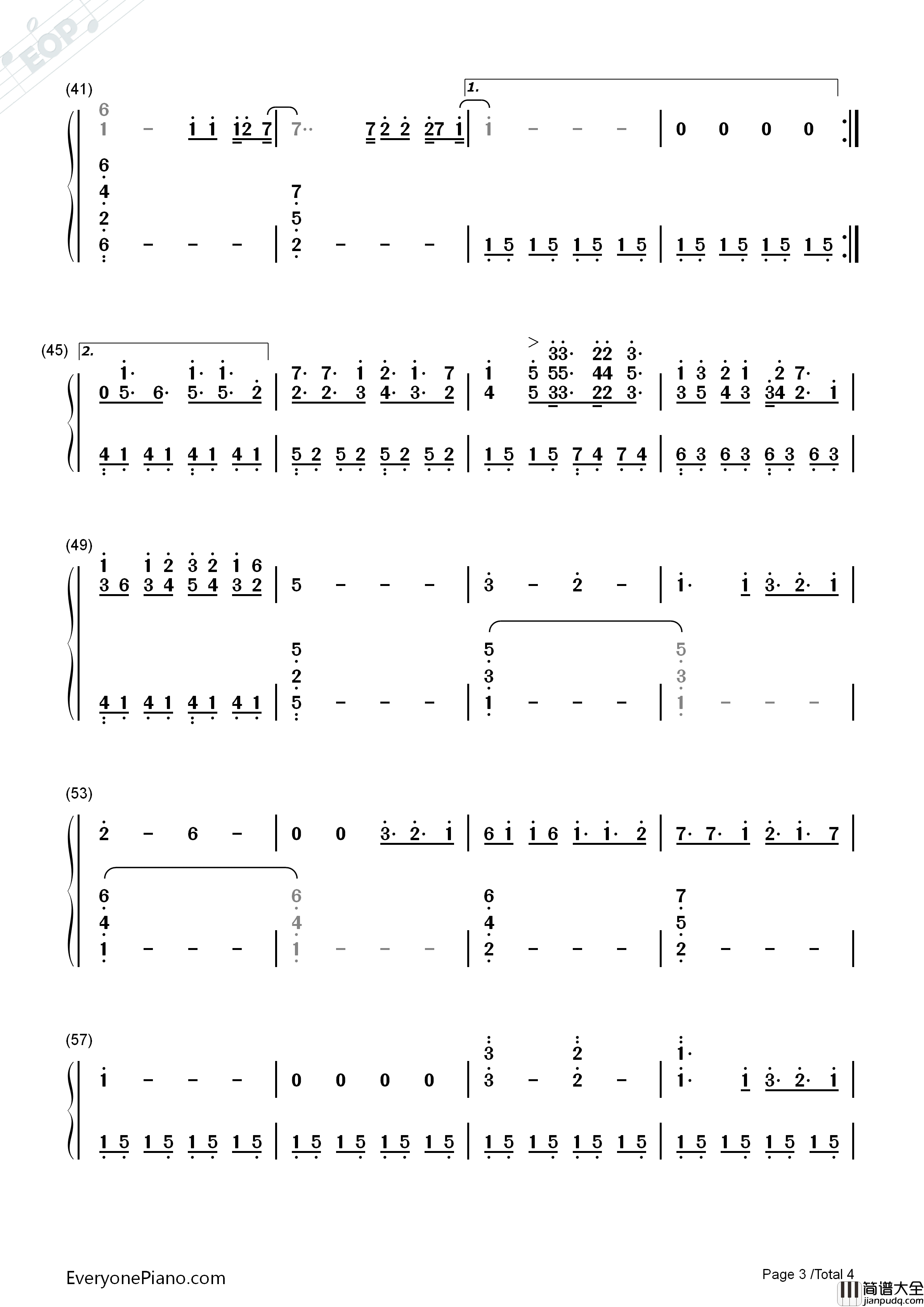 Missing_You钢琴简谱_All_Time_Low演唱