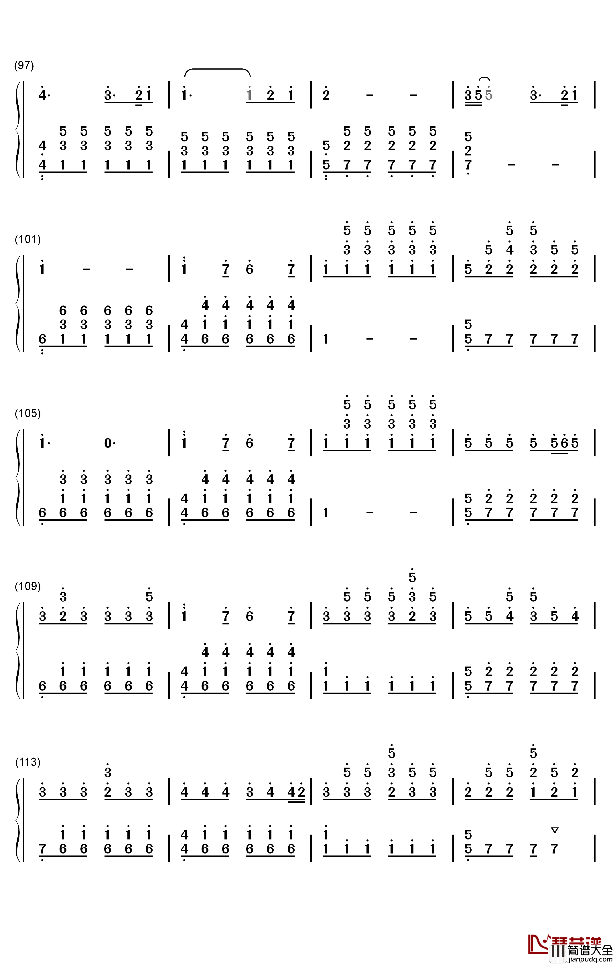 Perfect钢琴简谱_数字双手_Ed_Sheeran