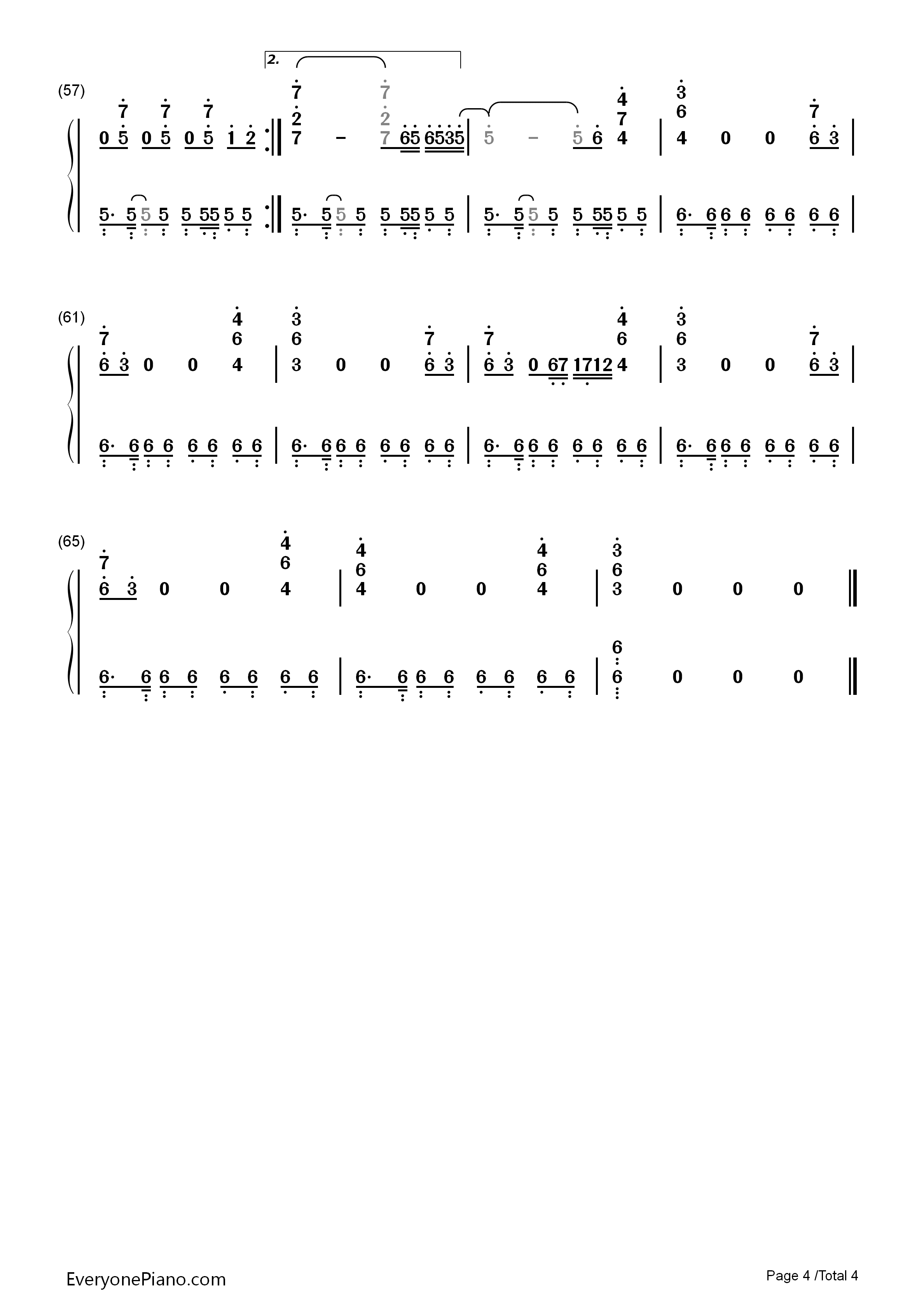 Jai_Ho钢琴简谱_M.I.A演唱