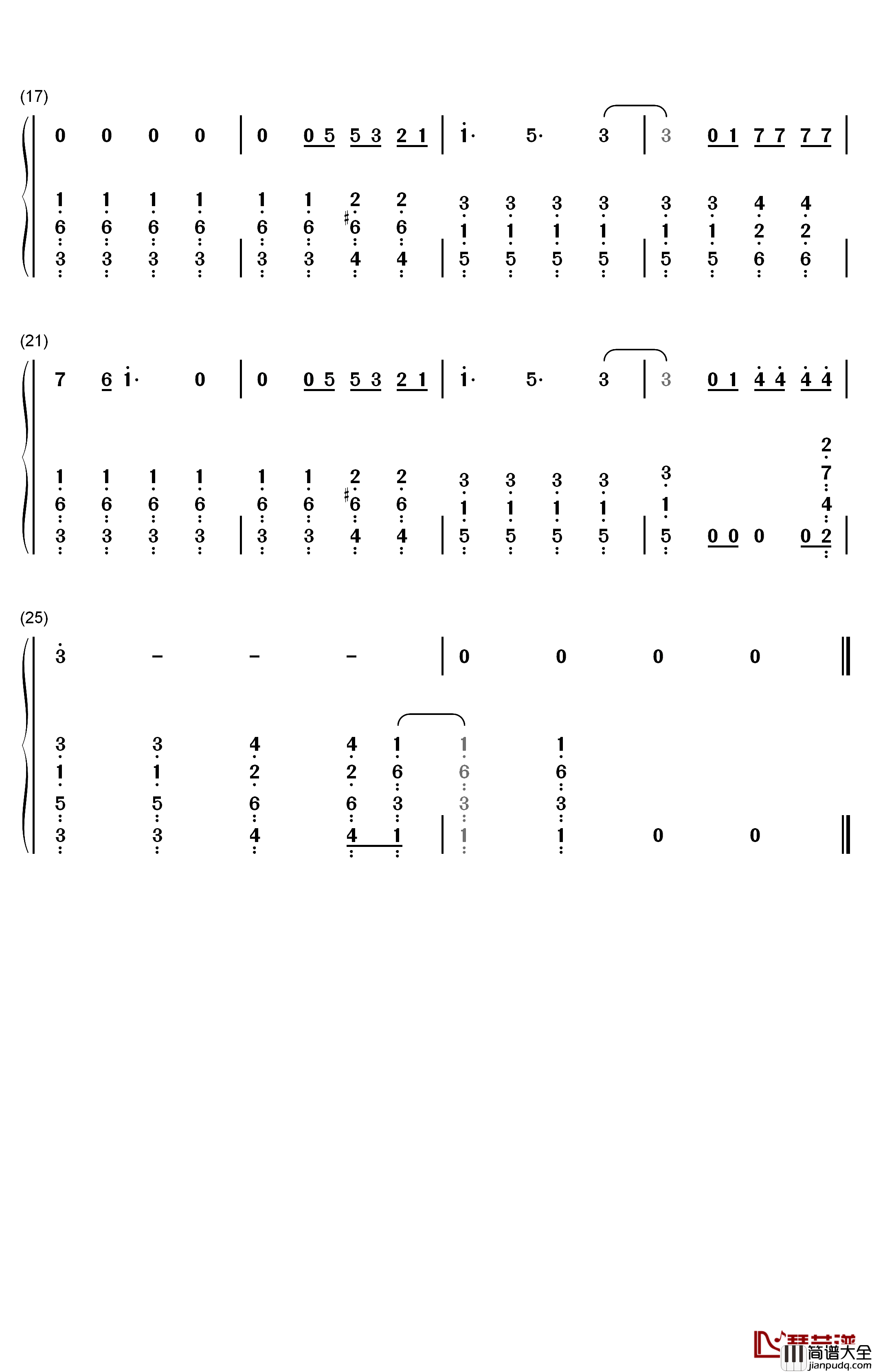 Since_U_Been_Gone钢琴简谱_数字双手_Kelly_Clarkson