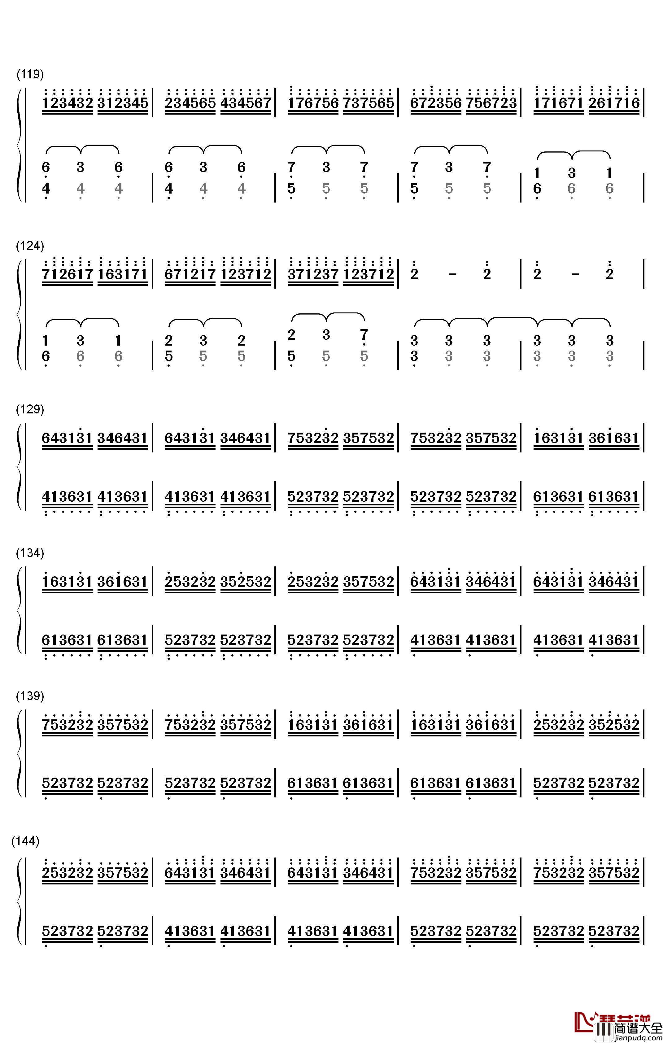 Day_One钢琴简谱_数字双手_Hans_Zimmer