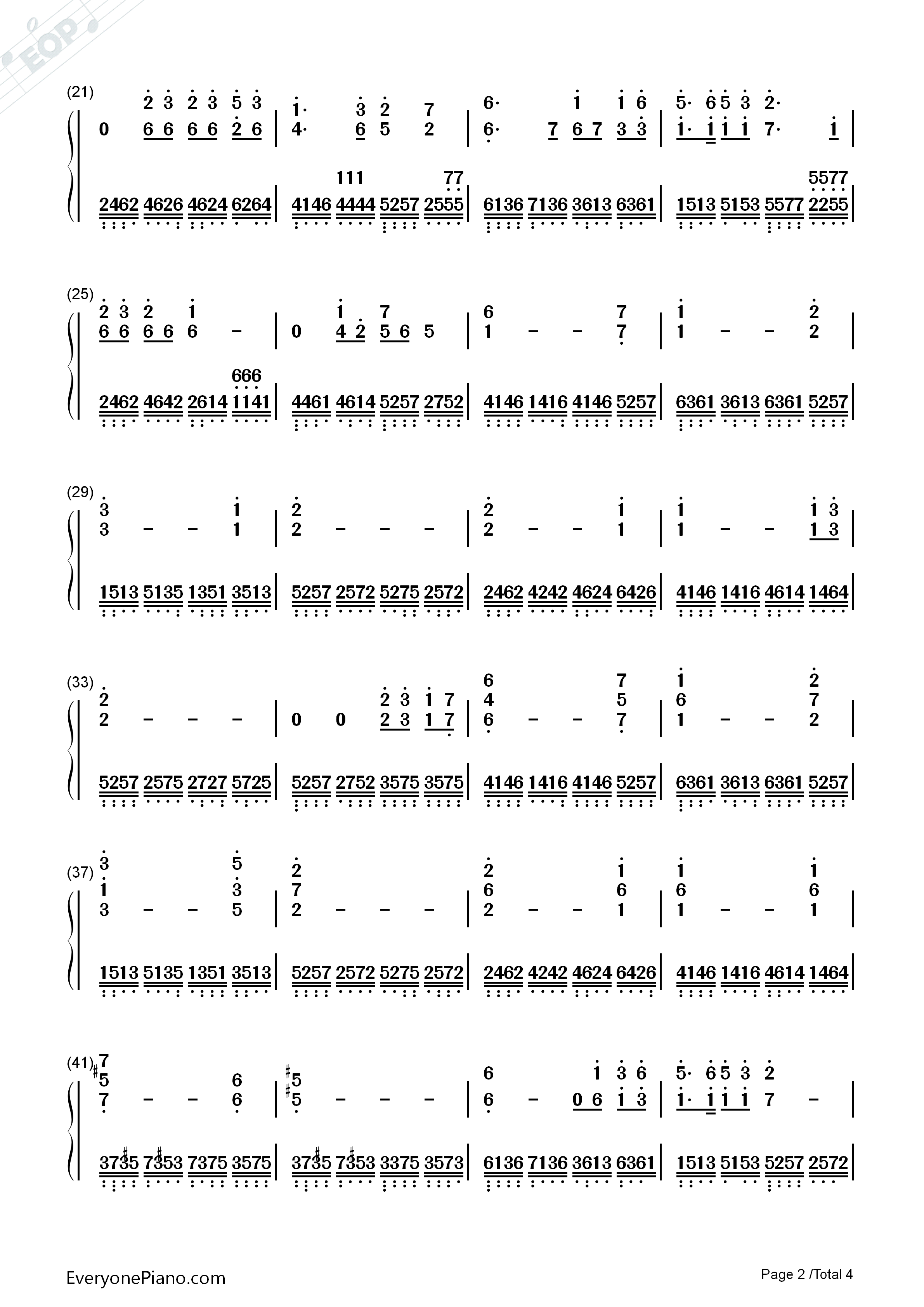 El_Dorado钢琴简谱_Two_Steps_from_Hell演唱
