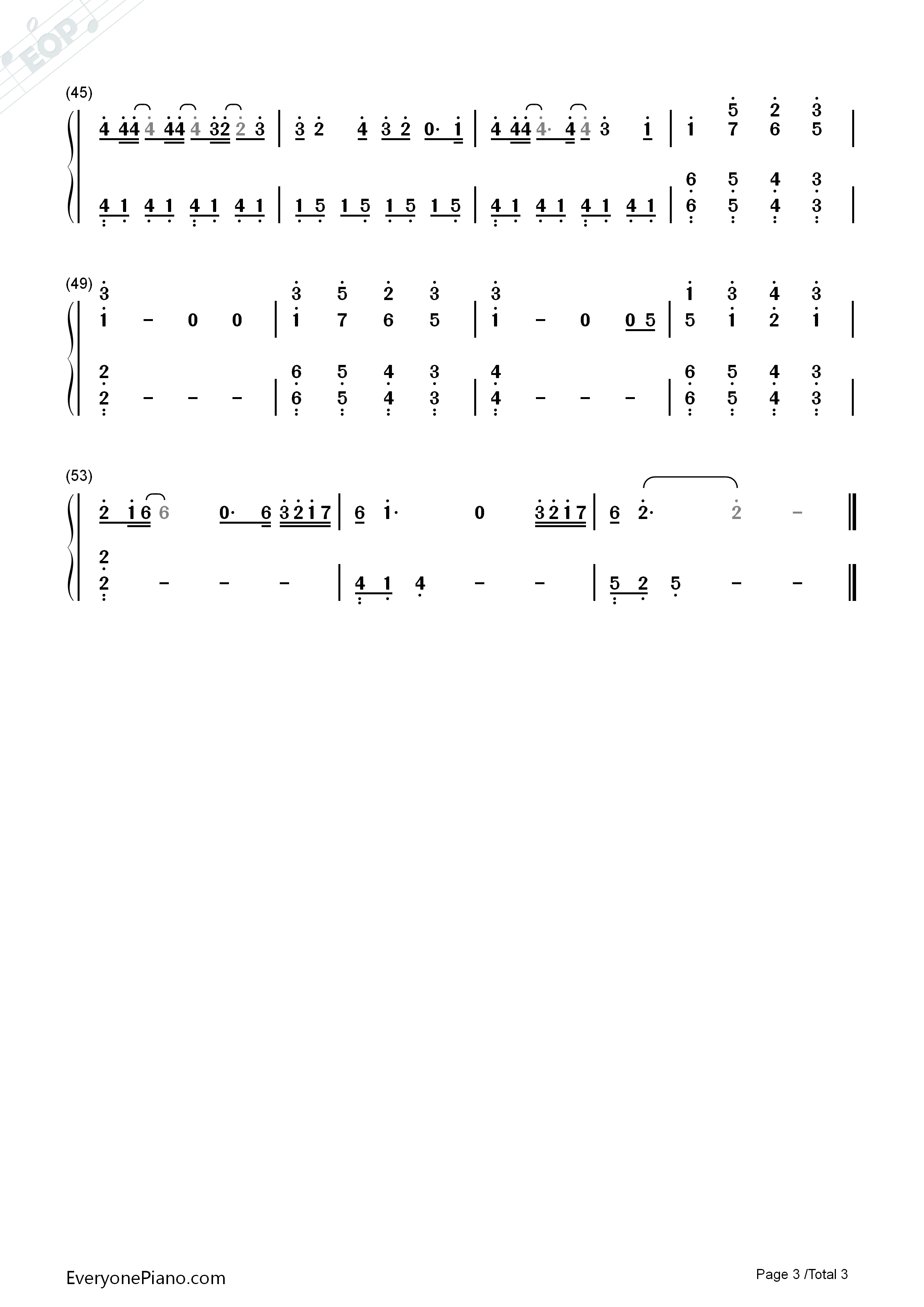 Little_Do_You_Know钢琴简谱_Alex_Sierra演唱