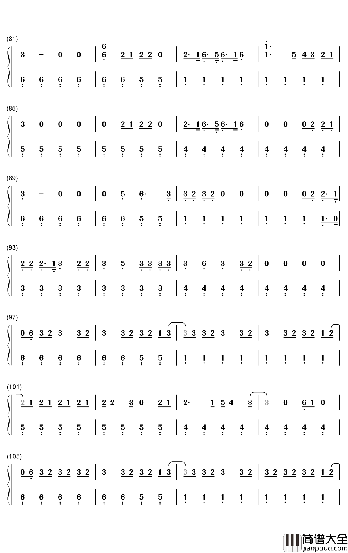 I_Hope钢琴简谱_数字双手_Gabby_Barrett_Charlie_Puth