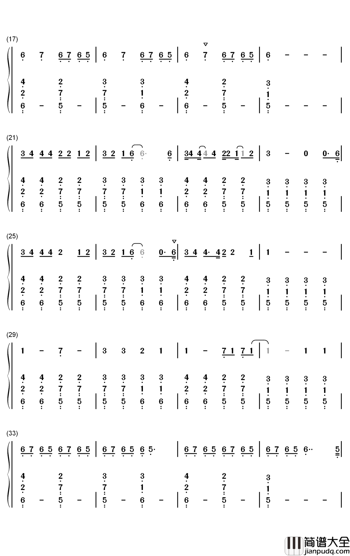 Play_Date钢琴简谱_数字双手_Melanie_Martinez