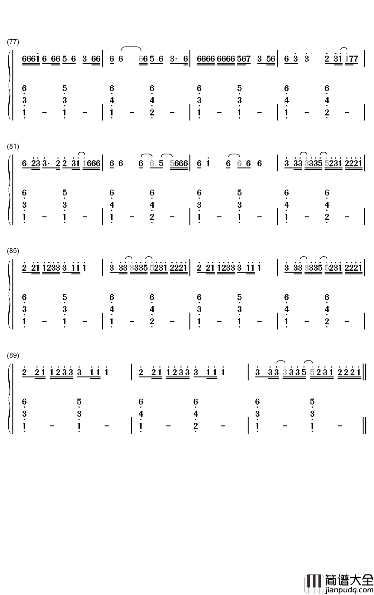 Boyfriend钢琴简谱_数字双手_Mabel