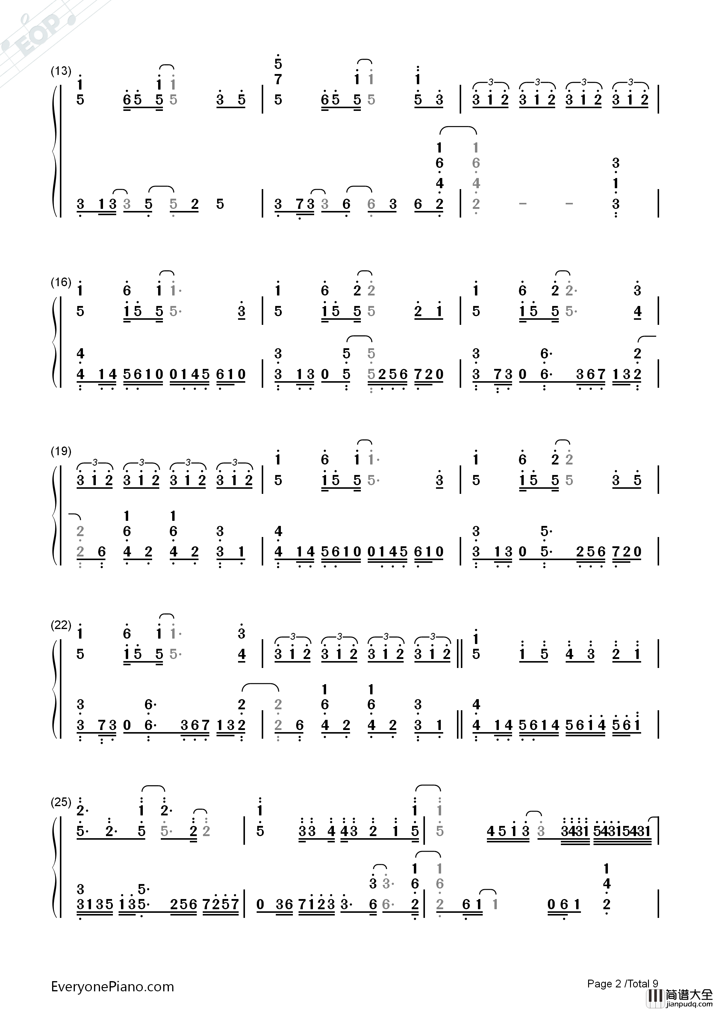 Shelter钢琴简谱_Porter_Robinson&Madeon演唱