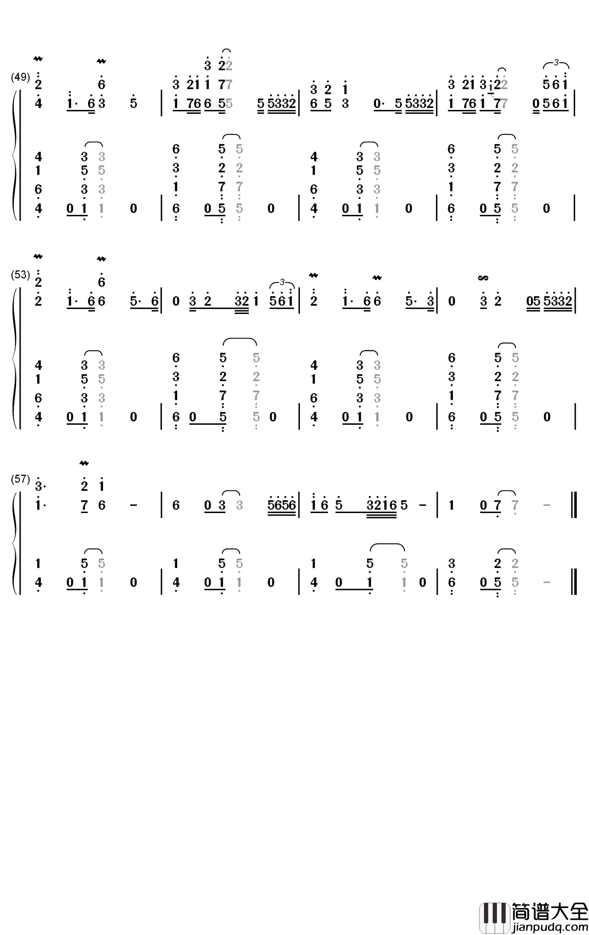 This_City钢琴简谱_数字双手_Sam_Fischer