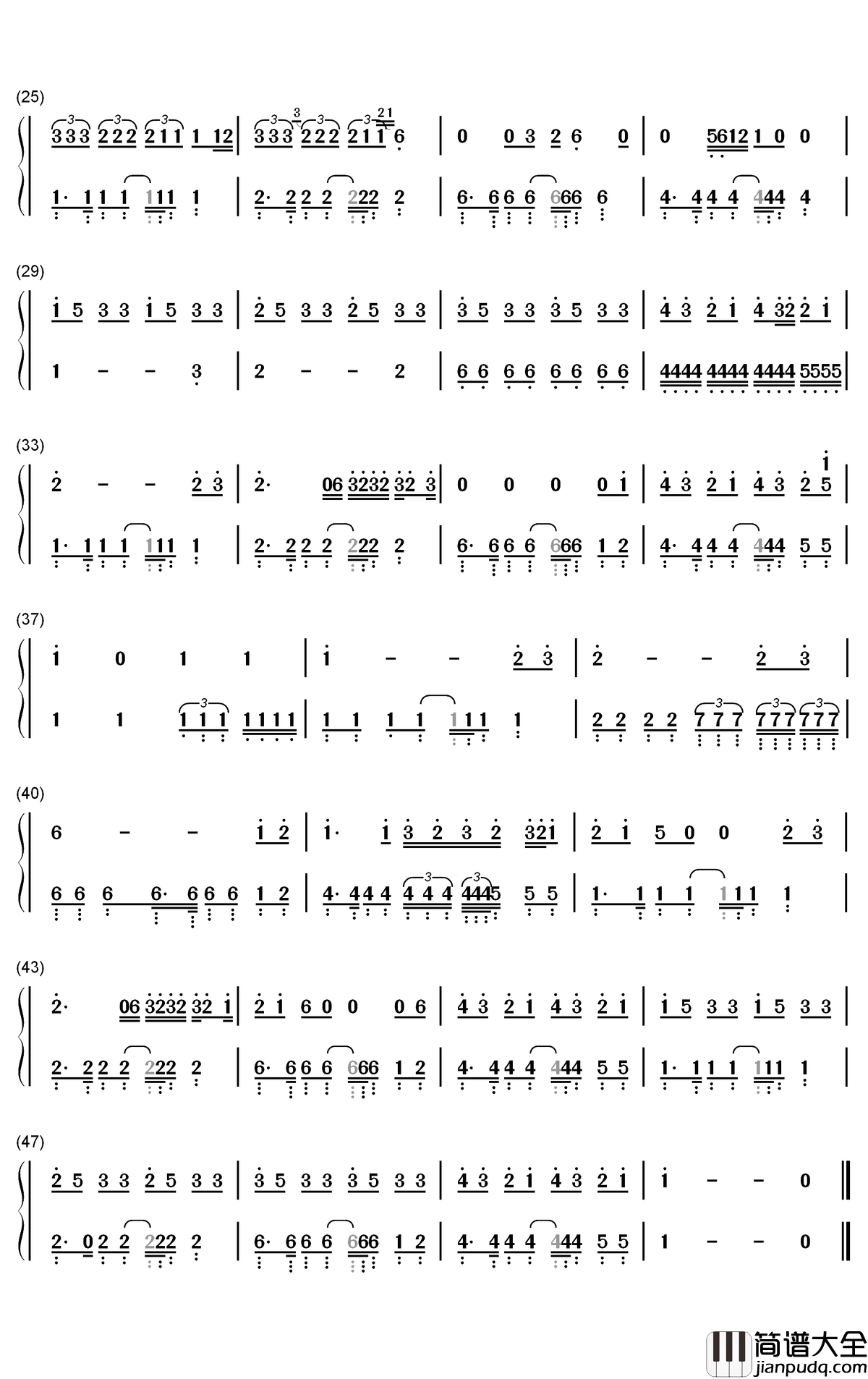 Wonder钢琴简谱_数字双手_Shawn_Mendes