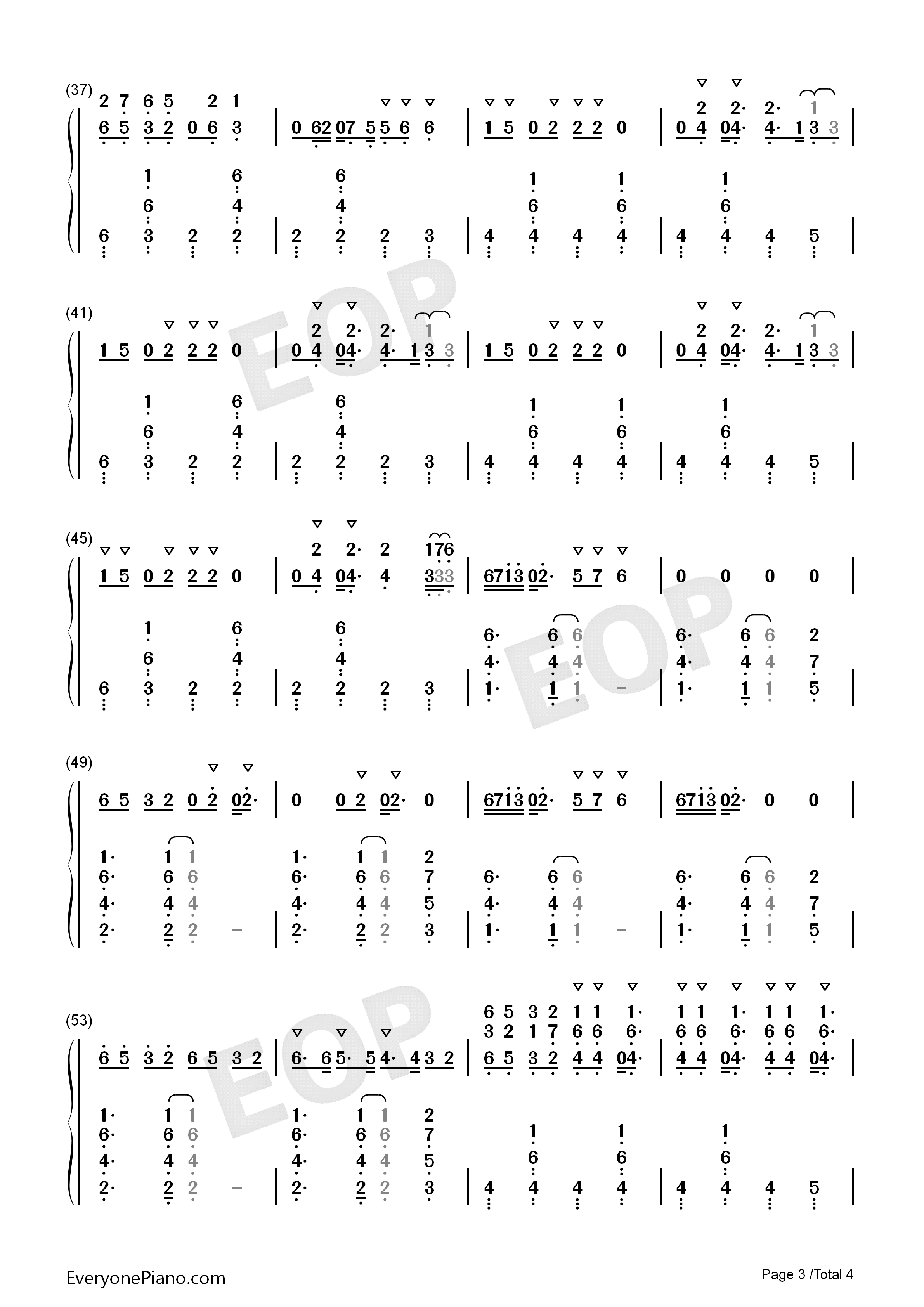 365钢琴简谱_Zedd_Katy_Perry演唱