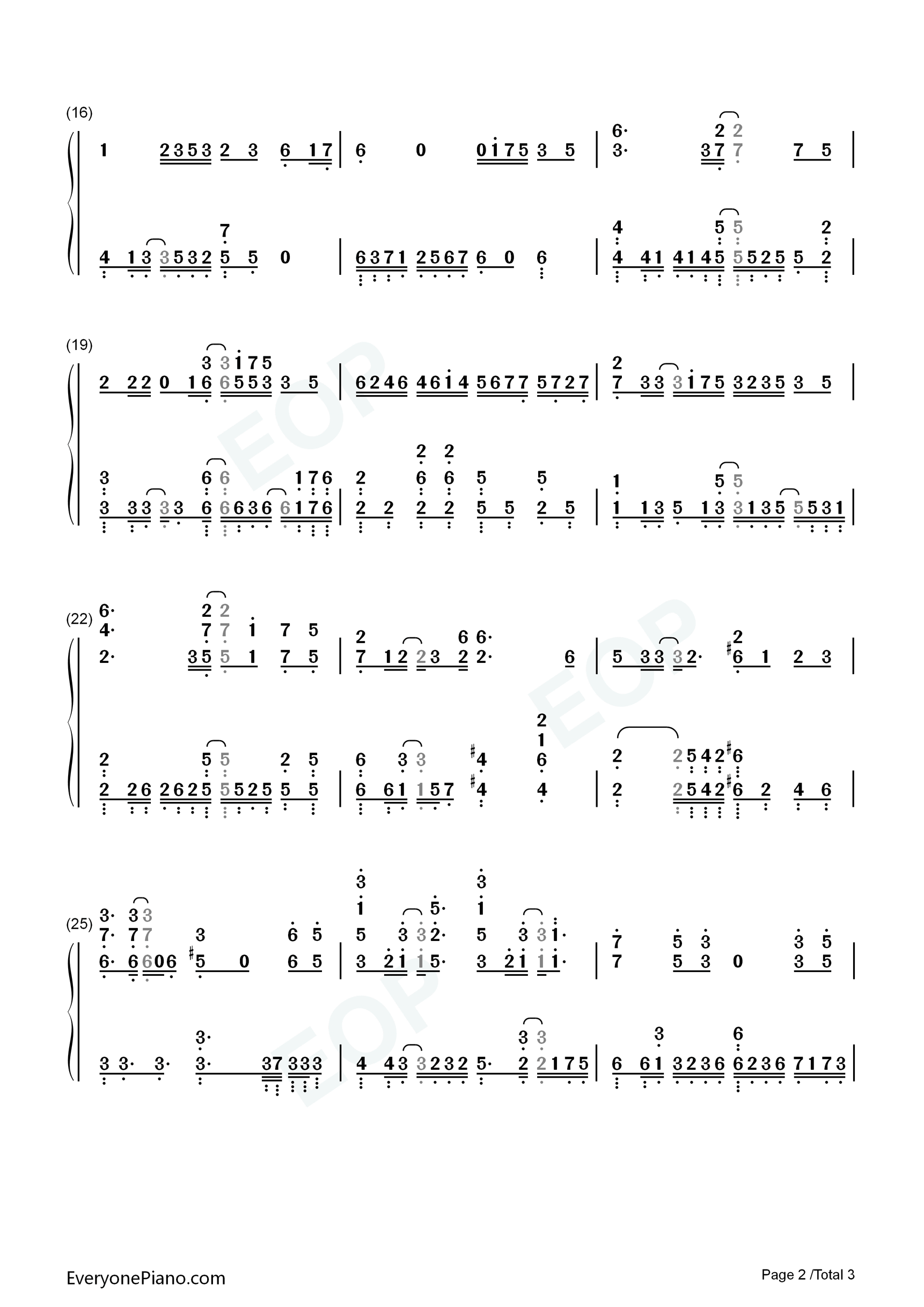 曲尽陈情钢琴简谱_肖战演唱