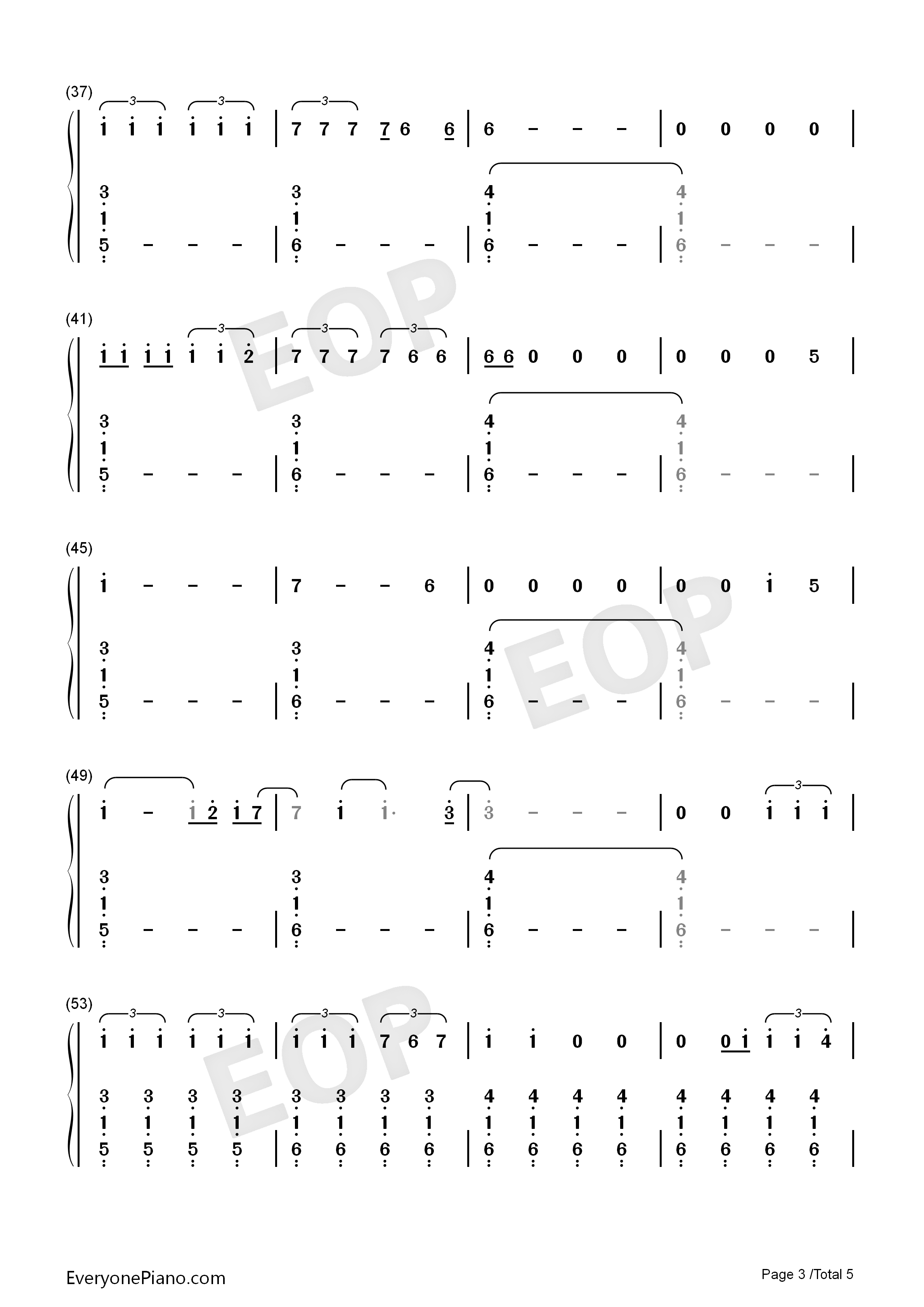 Adore钢琴简谱_Amy_Shark演唱