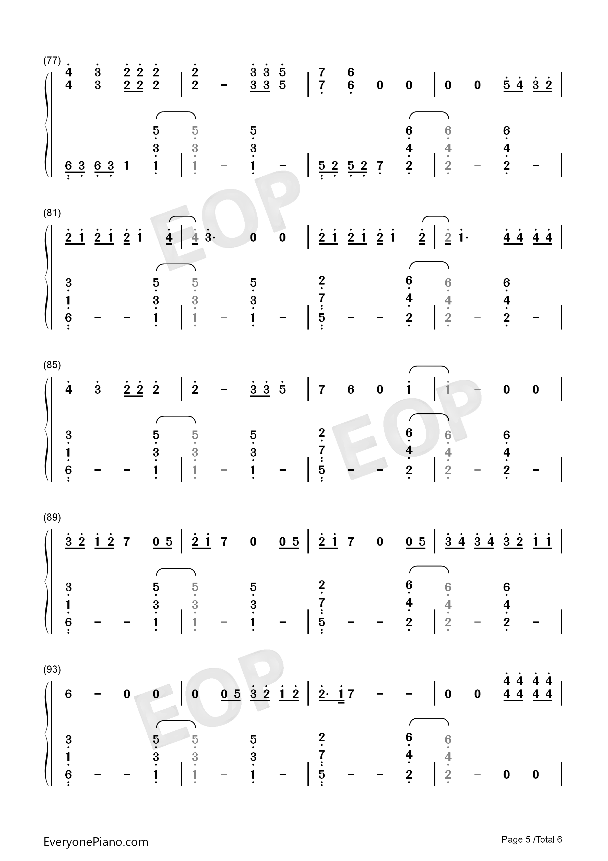 Without_Me钢琴简谱_Halsey演唱