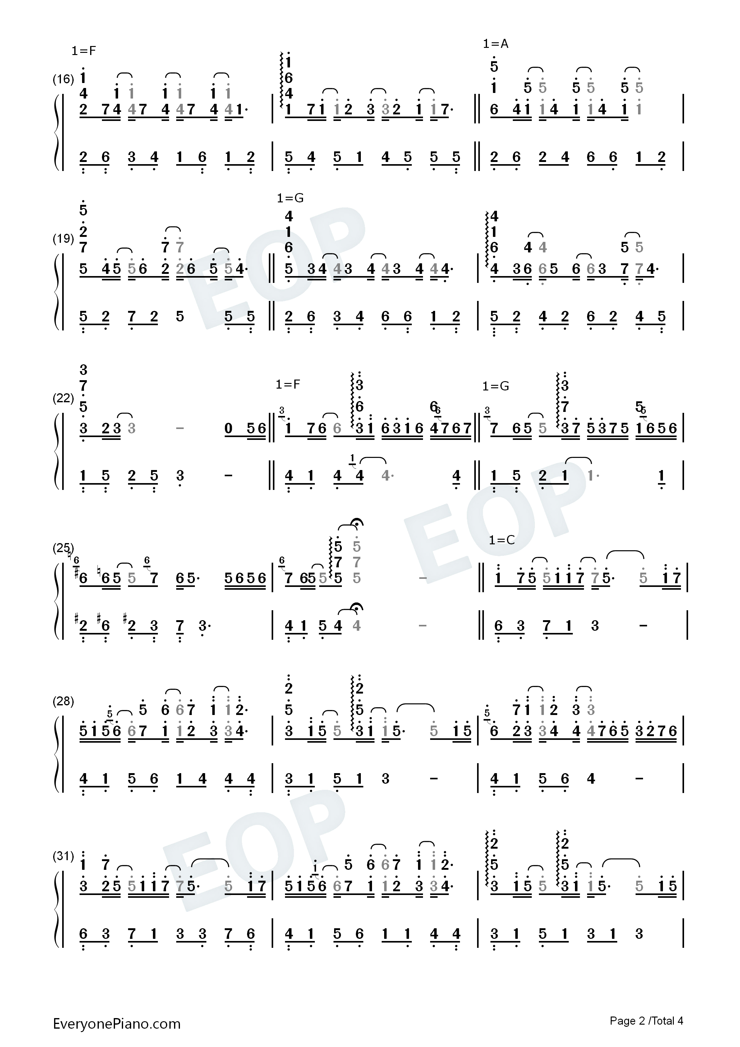 Till_I_Find_You钢琴简谱_Yiruma演唱