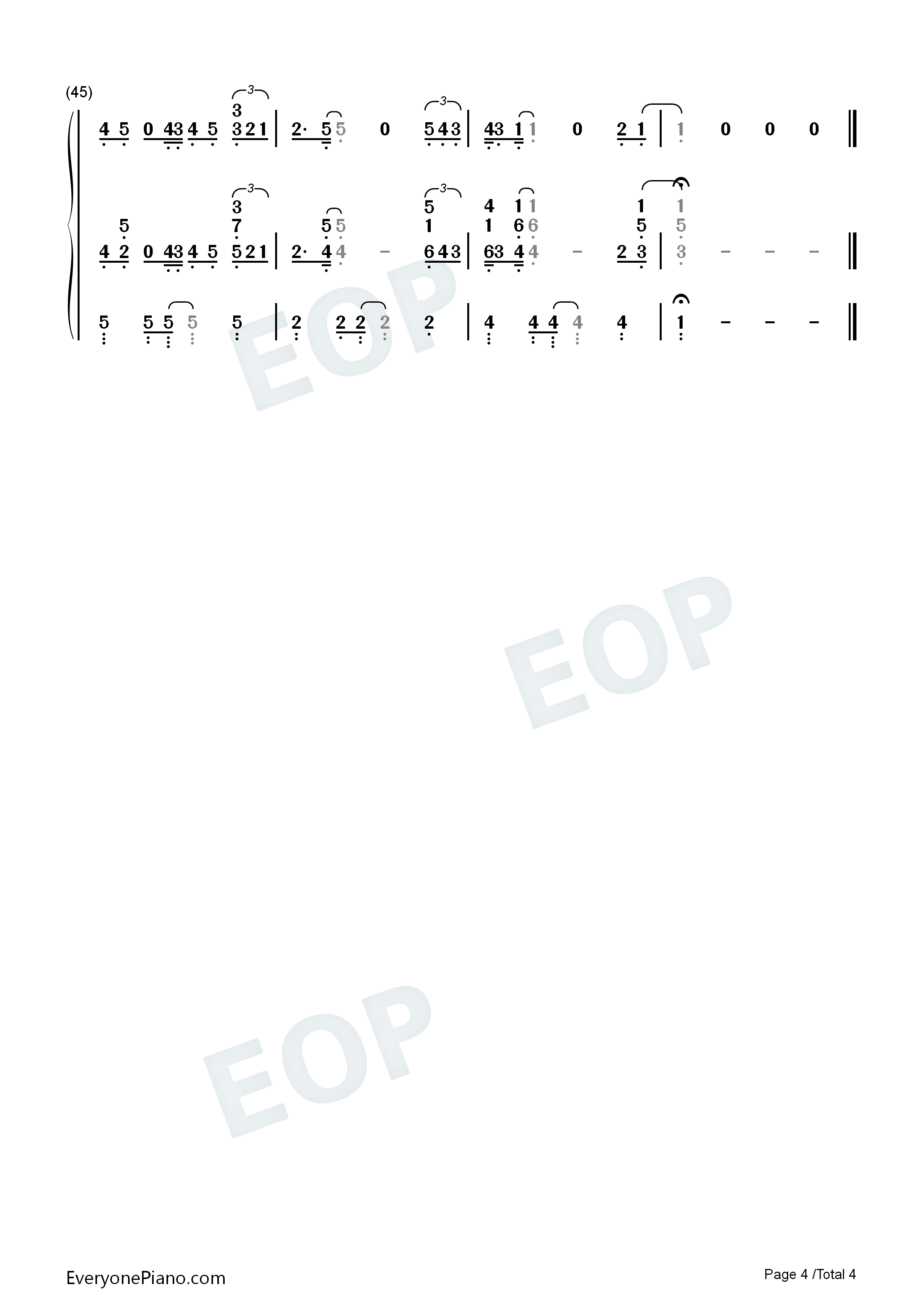 Thats_When钢琴简谱_Taylor_Swift_Keith_Urban演唱