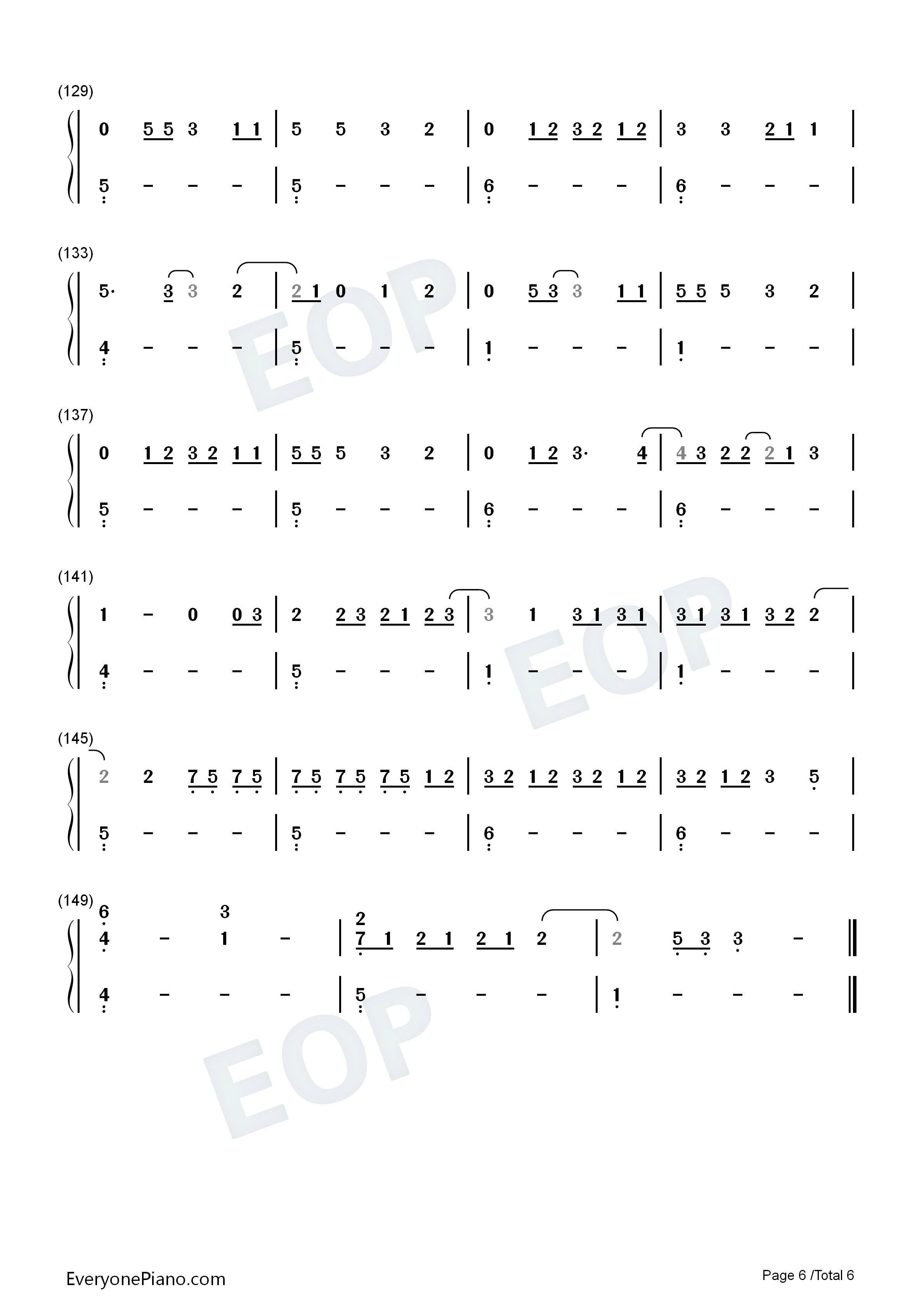 Mr_Perfectly_Fine钢琴简谱_Taylor_Swift演唱