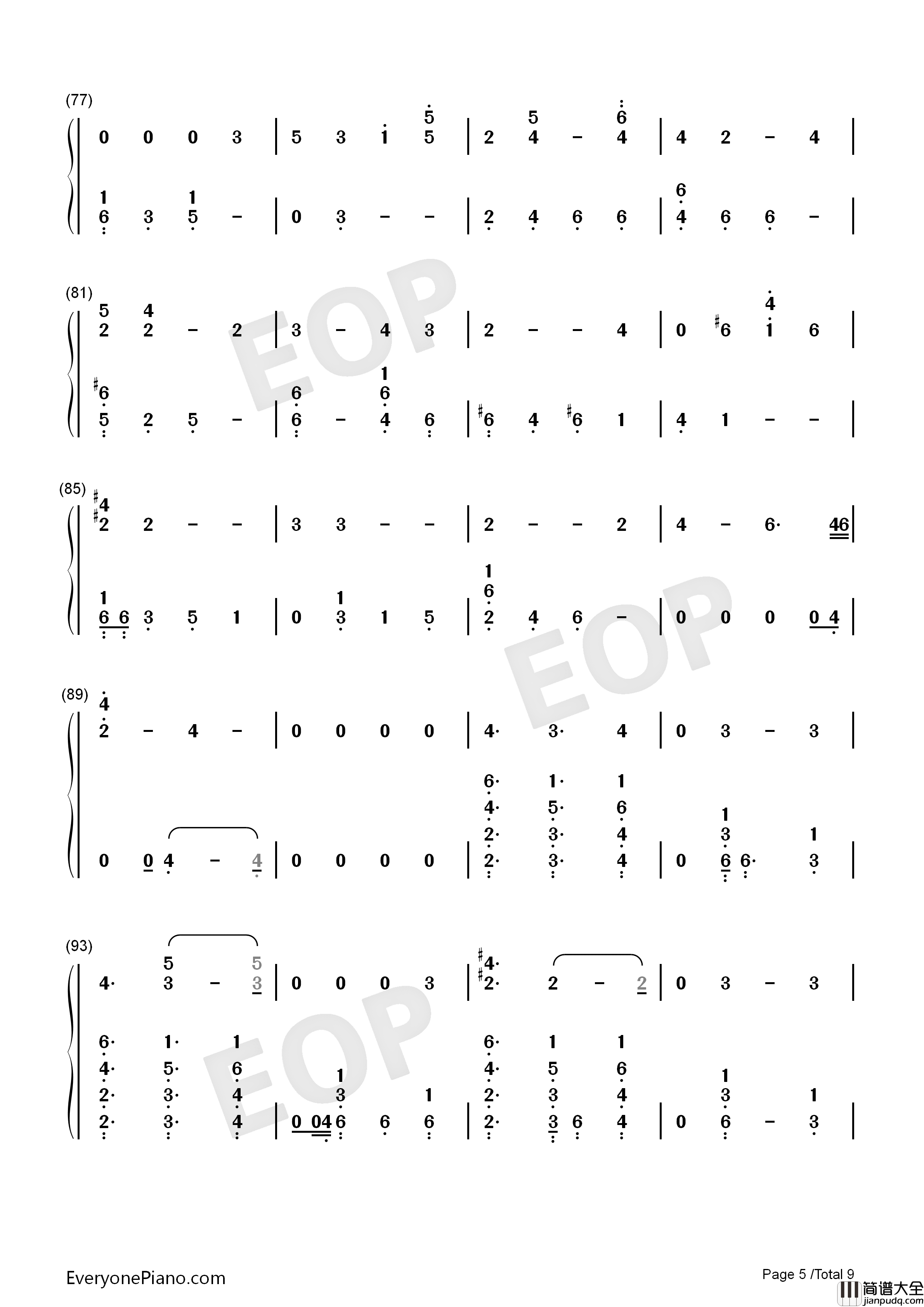 Joan_of_Arc钢琴简谱_Little_Mix演唱