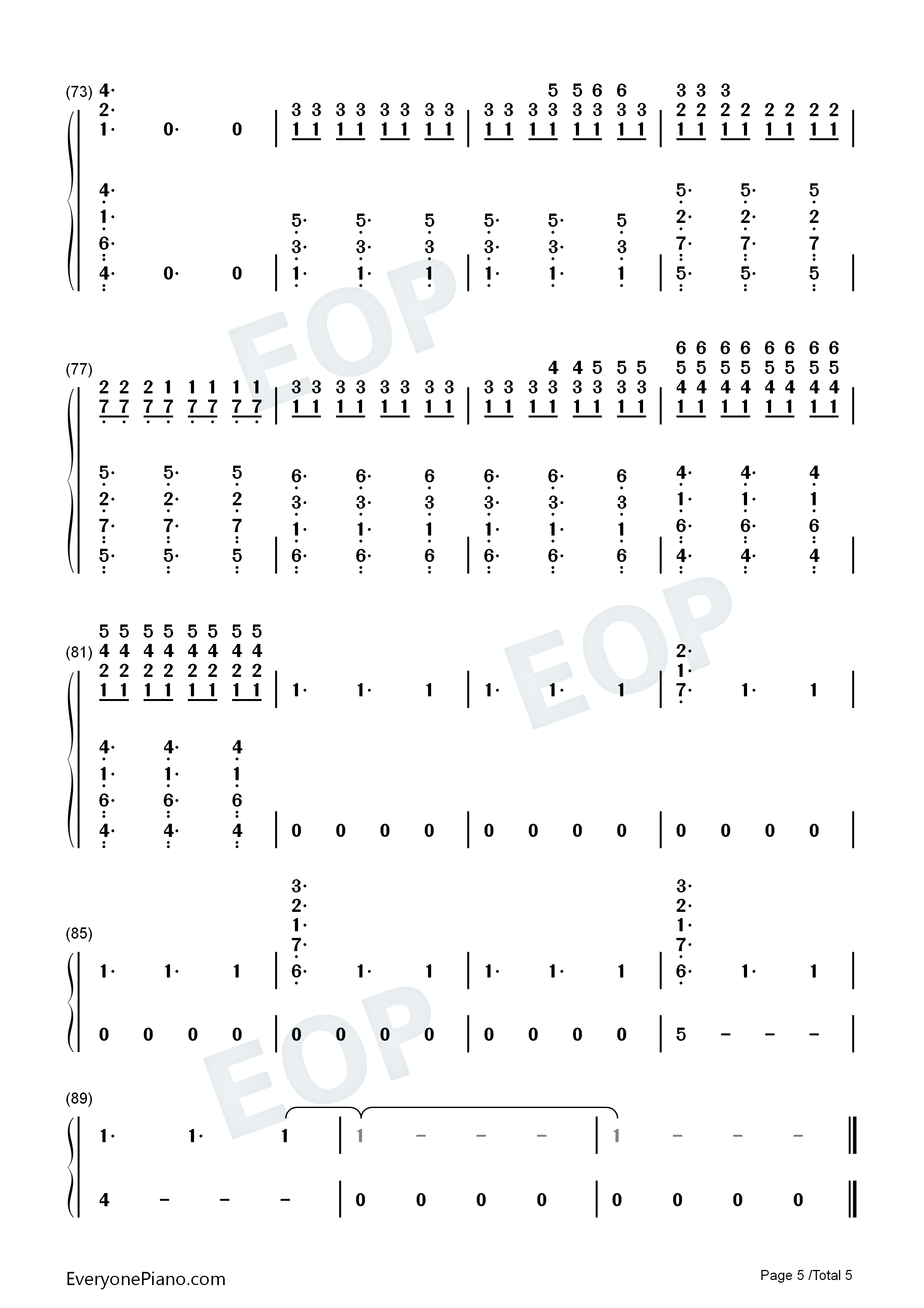 Hold_Me_While_You_Wait钢琴简谱_Lewis_Capaldi演唱