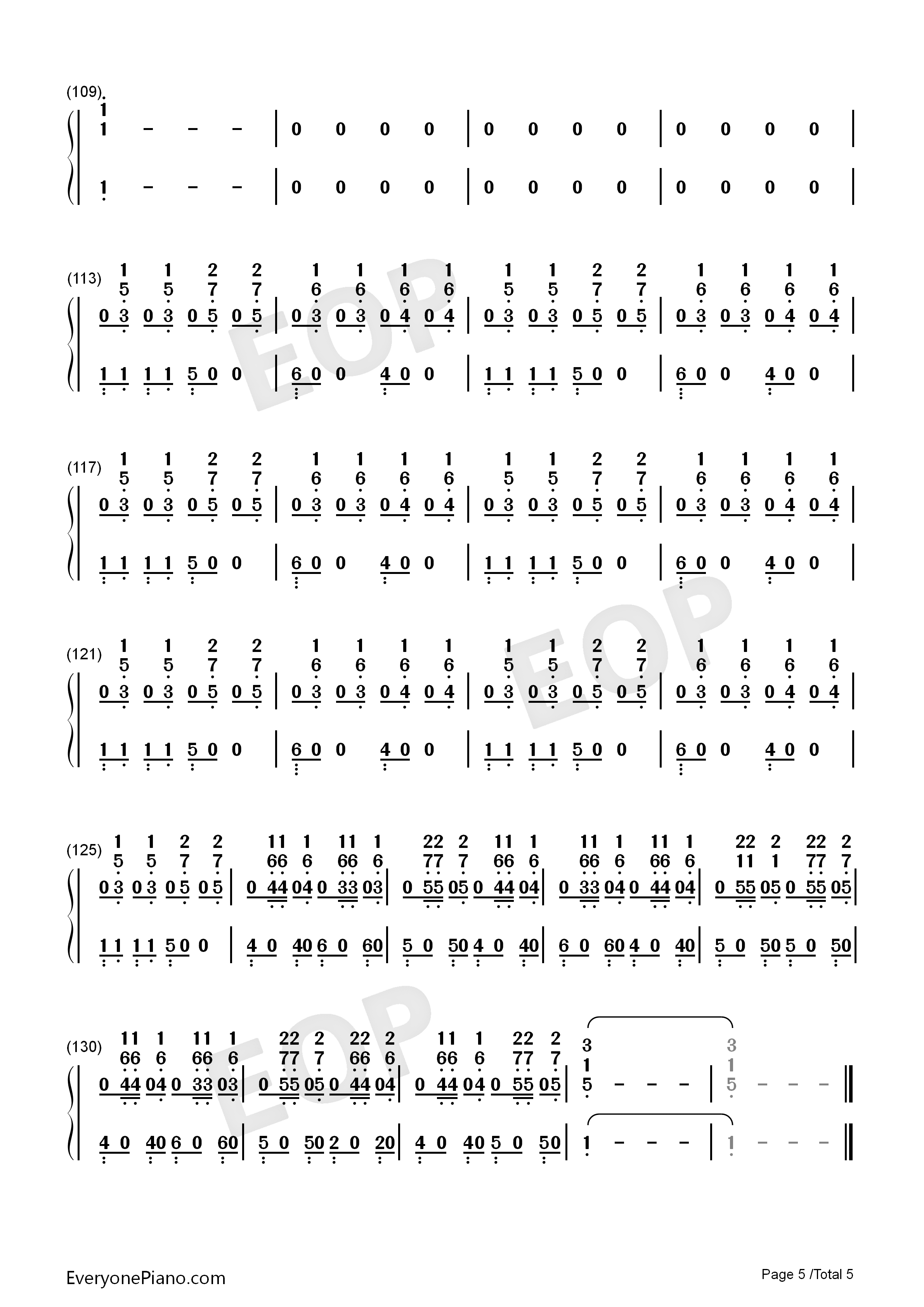 Monody钢琴简谱_TheFatRat_Laura_Brehm演唱